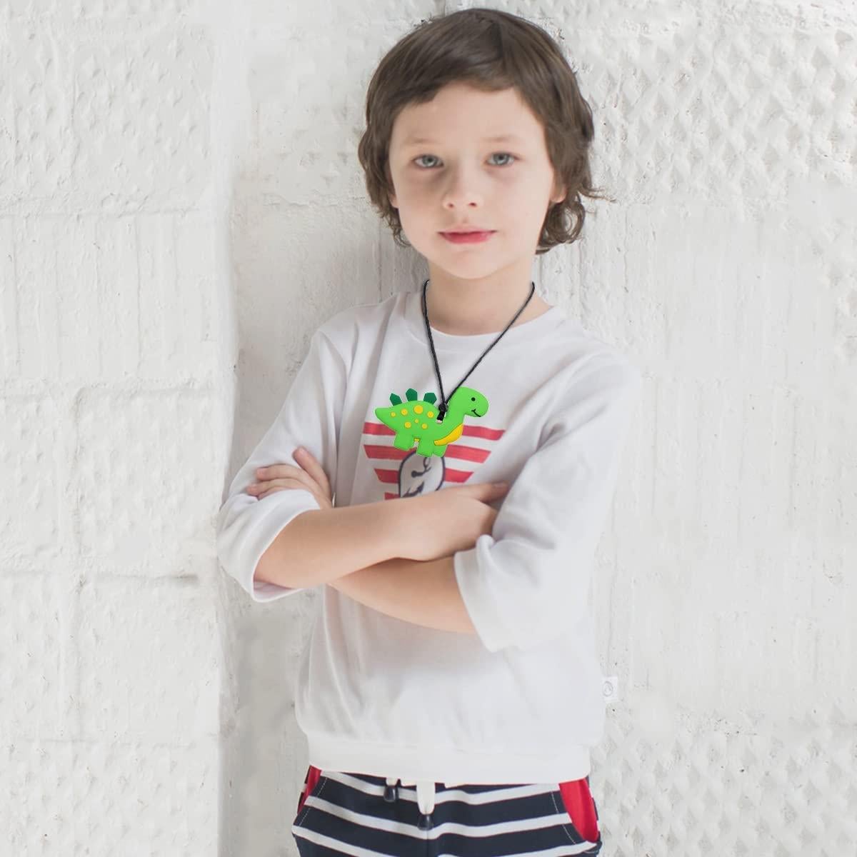 Collar Masticable Sensory KongNai - 5 Piezas Silicona Grado Alimenticio