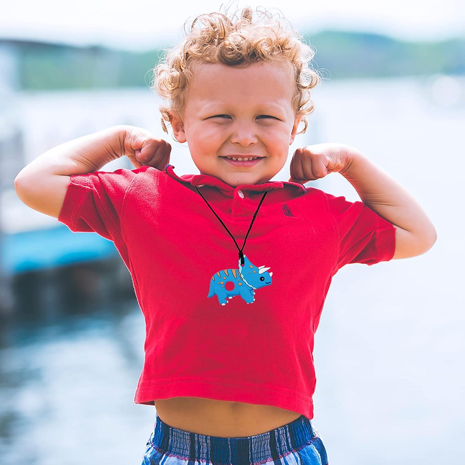 Collares Masticables Sensory Atsky - 6 Piezas Silicona Segura