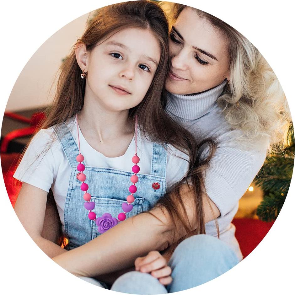 Collar Masticable de Silicona Flyaway para Niños y Adultos - Libre de BPA