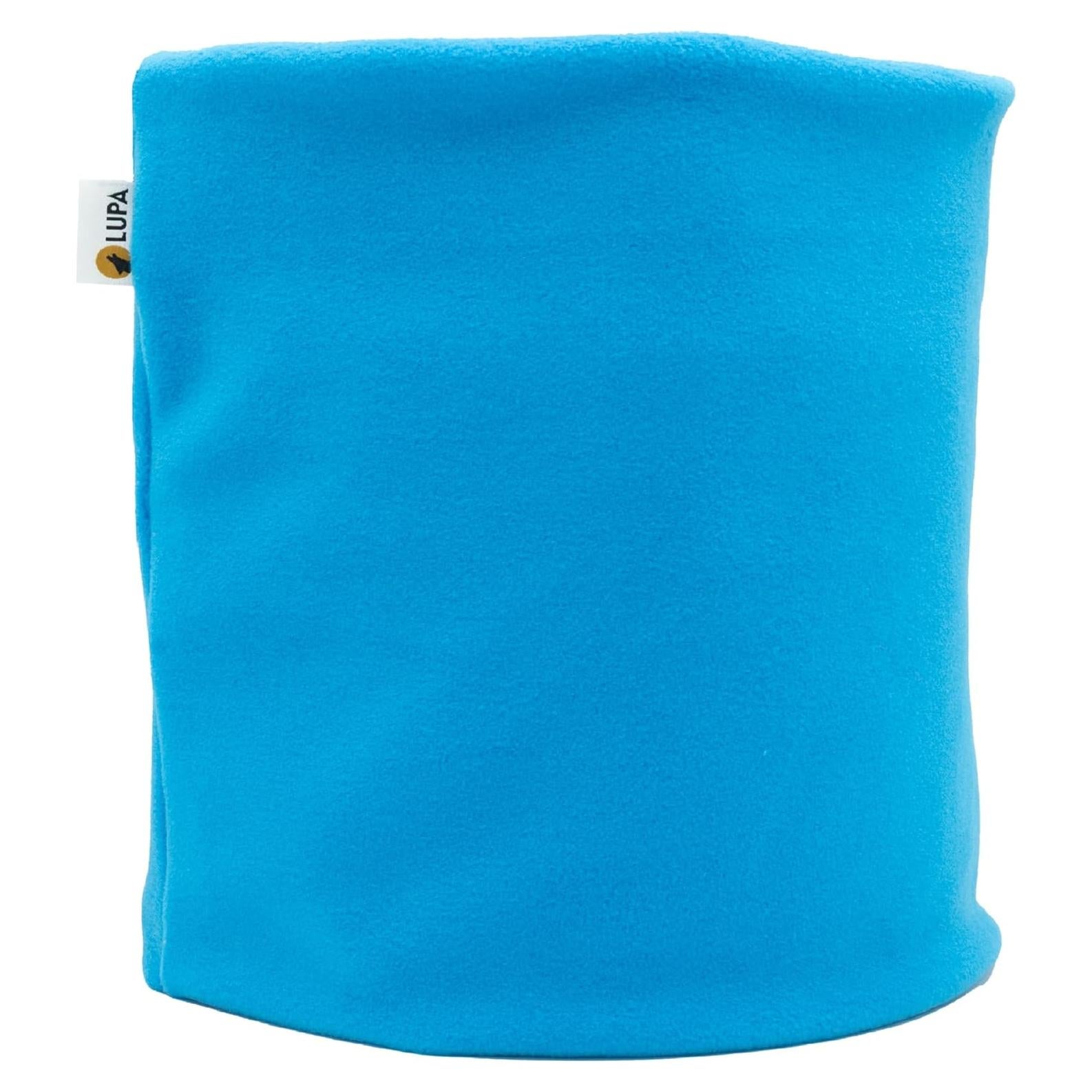 Calentador de Cuello Lupa Doble Capa Forro Polar Aqua