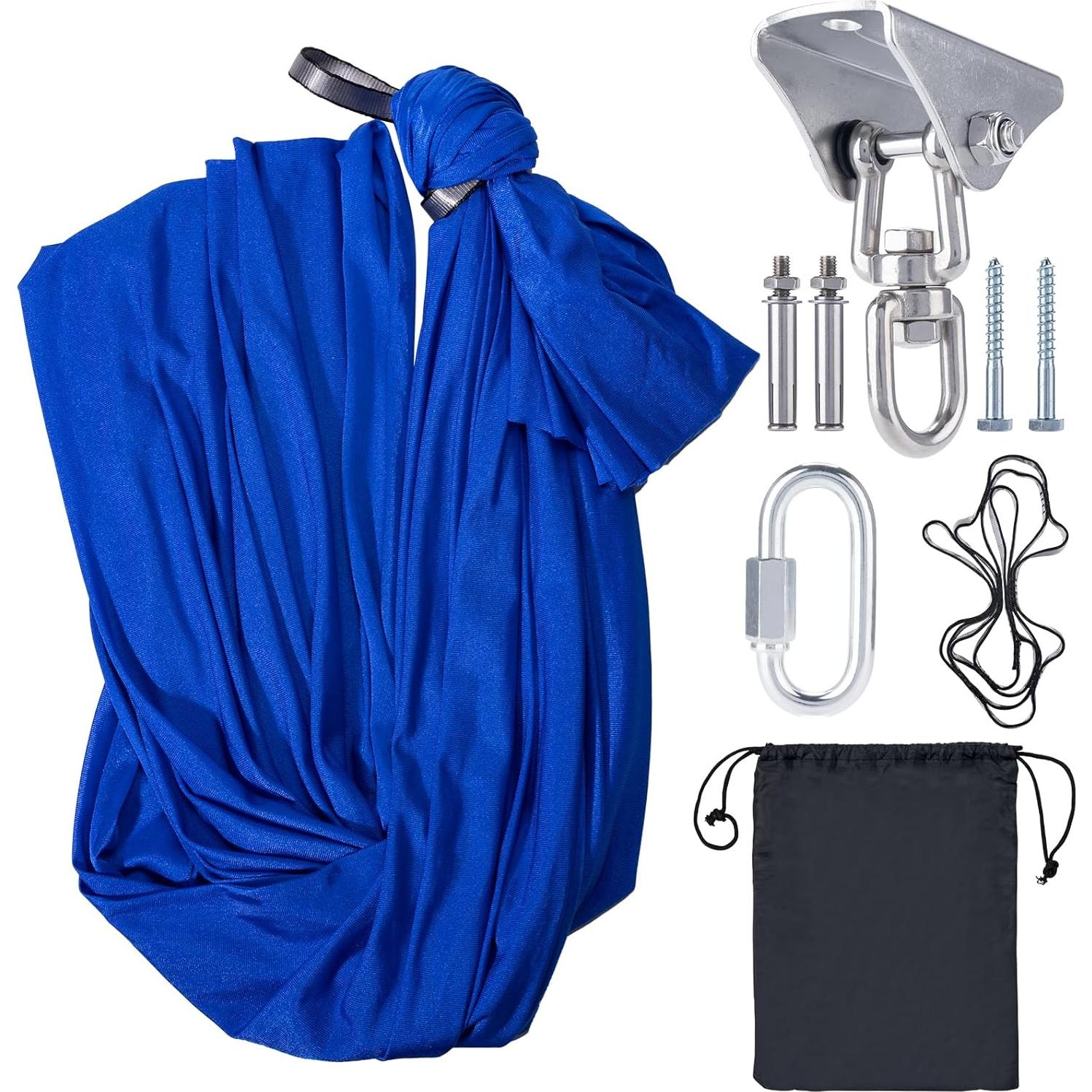 Columpio Sensorial DWQEKD para Niños con Gancho Giratorio 360°