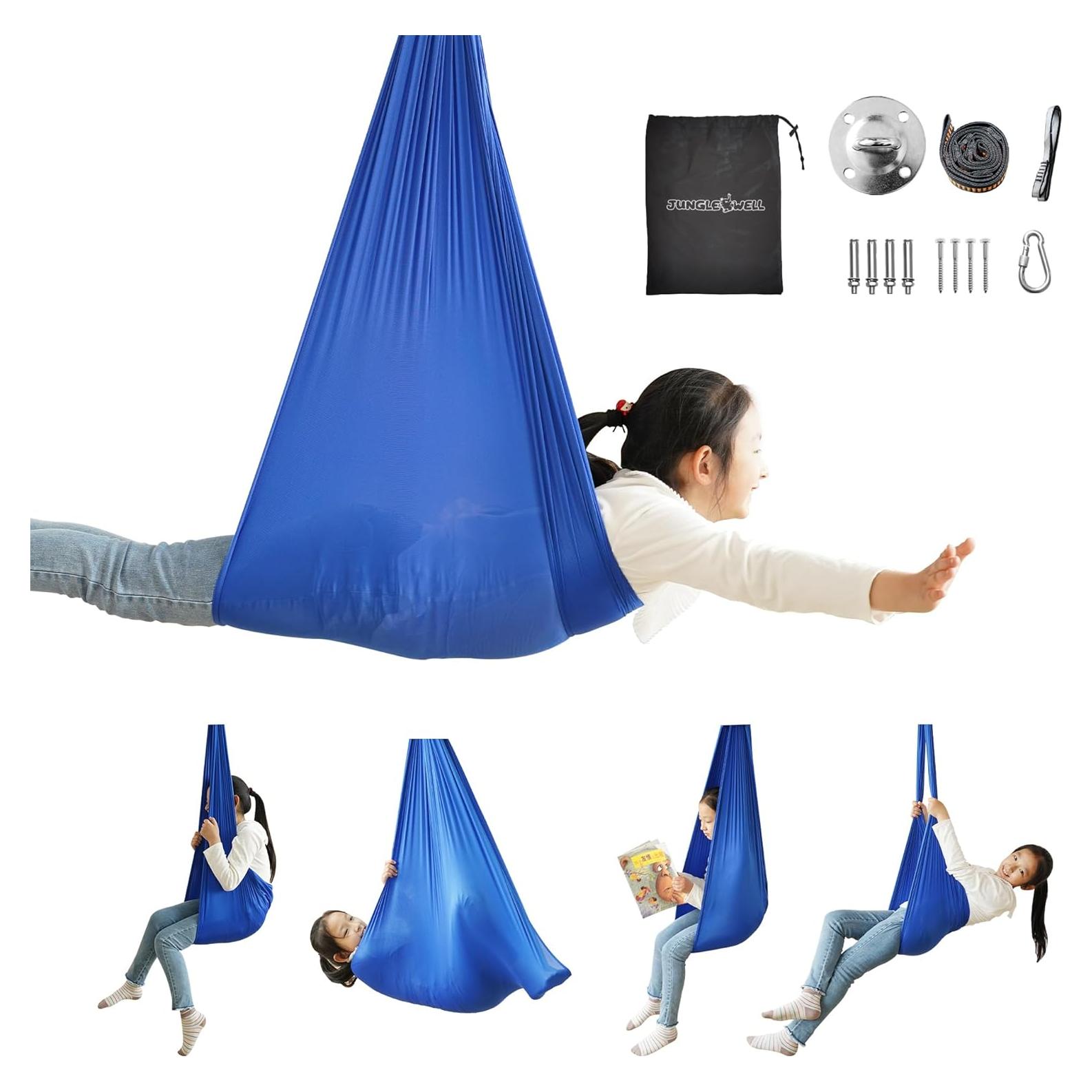 Hamaca Sensorial Terapéutica Jungle Well para Niños - 100kg