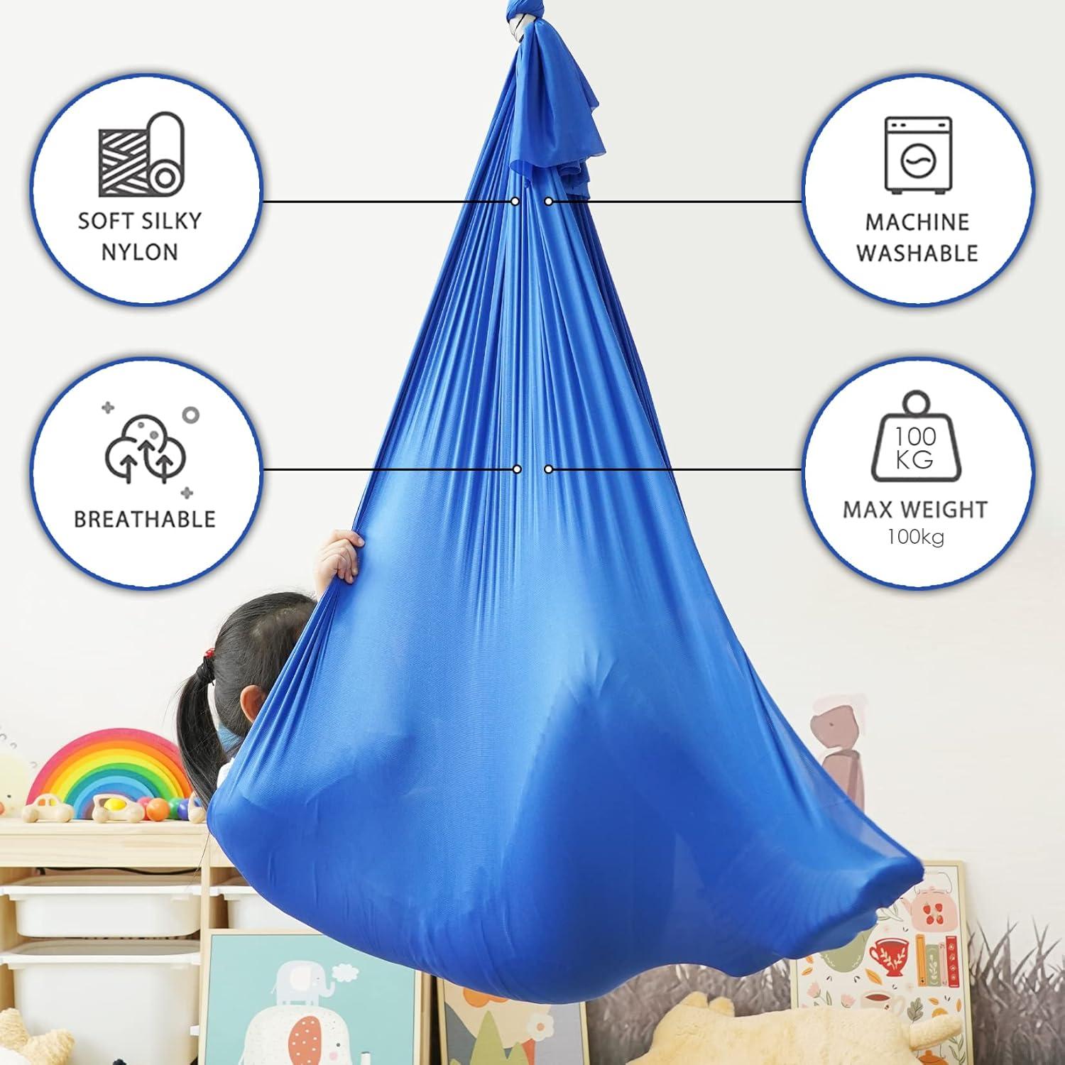 Hamaca Sensorial Terapéutica Jungle Well para Niños - 100kg