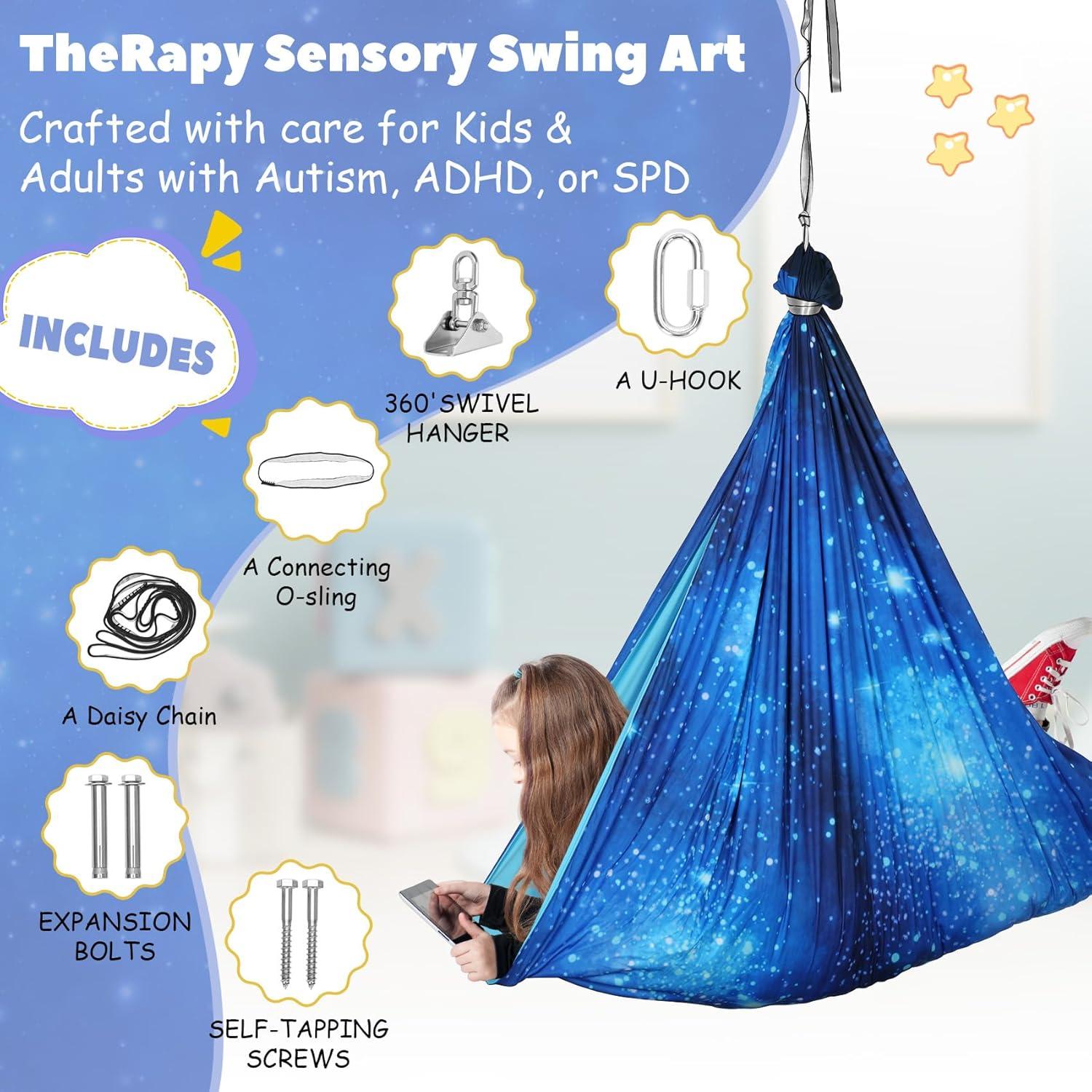 Columpio Sensorial Dreamtrue para Adultos 360° Doble Capa