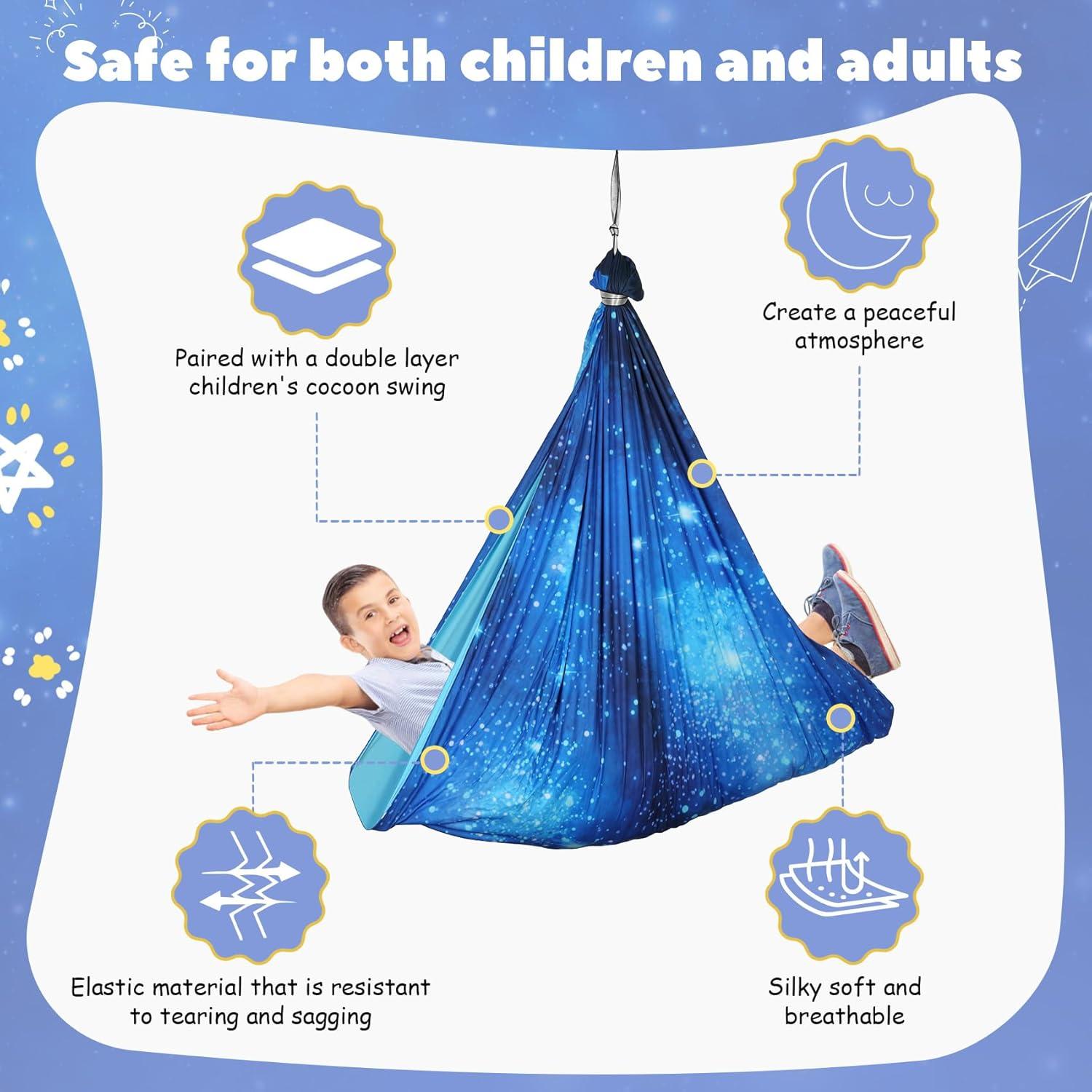 Columpio Sensorial Dreamtrue para Adultos 360° Doble Capa