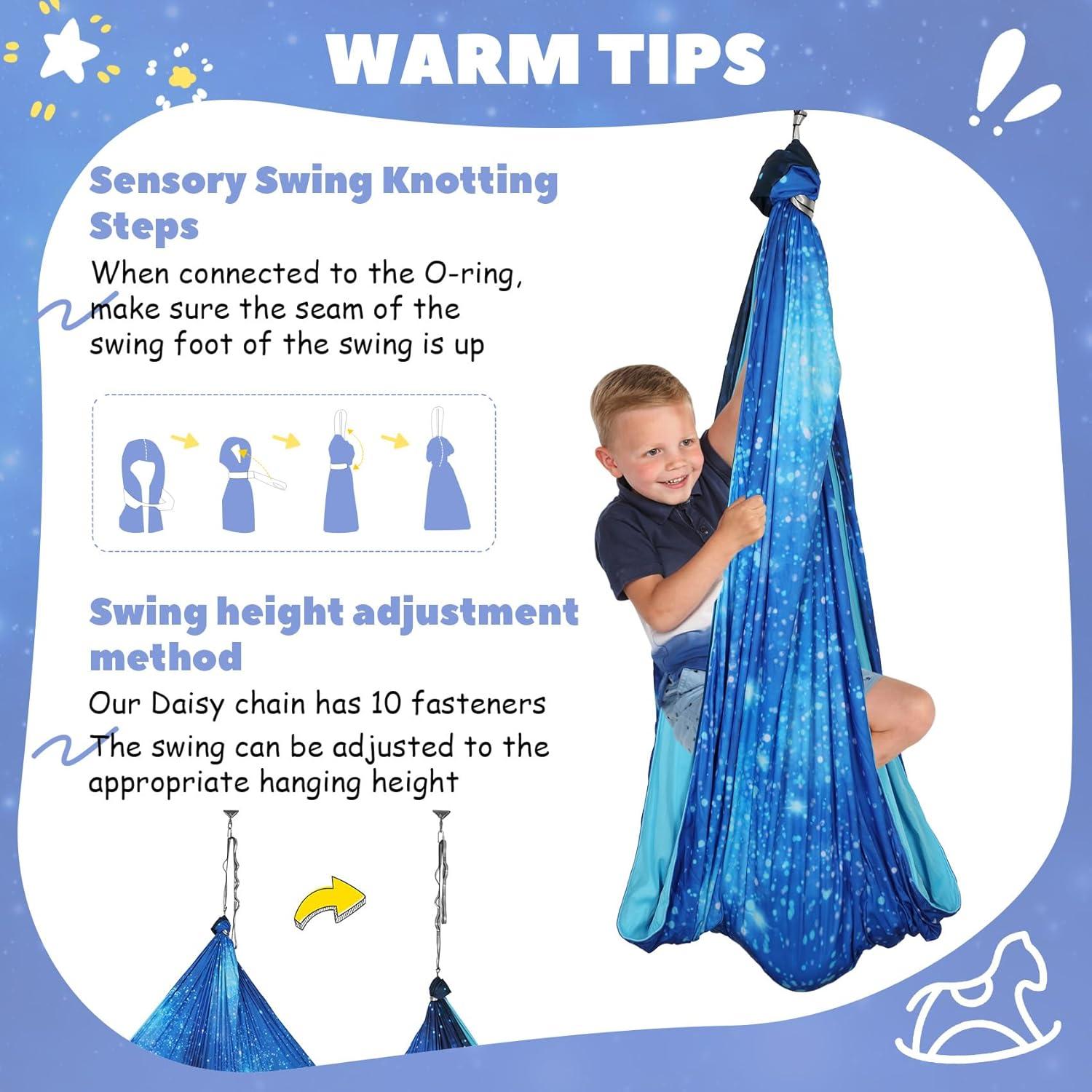 Columpio Sensorial Dreamtrue para Adultos 360° Doble Capa