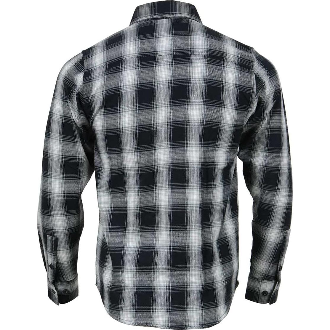 Camisa de Franela a Cuadros Hombre Milwaukee Leather Mediana