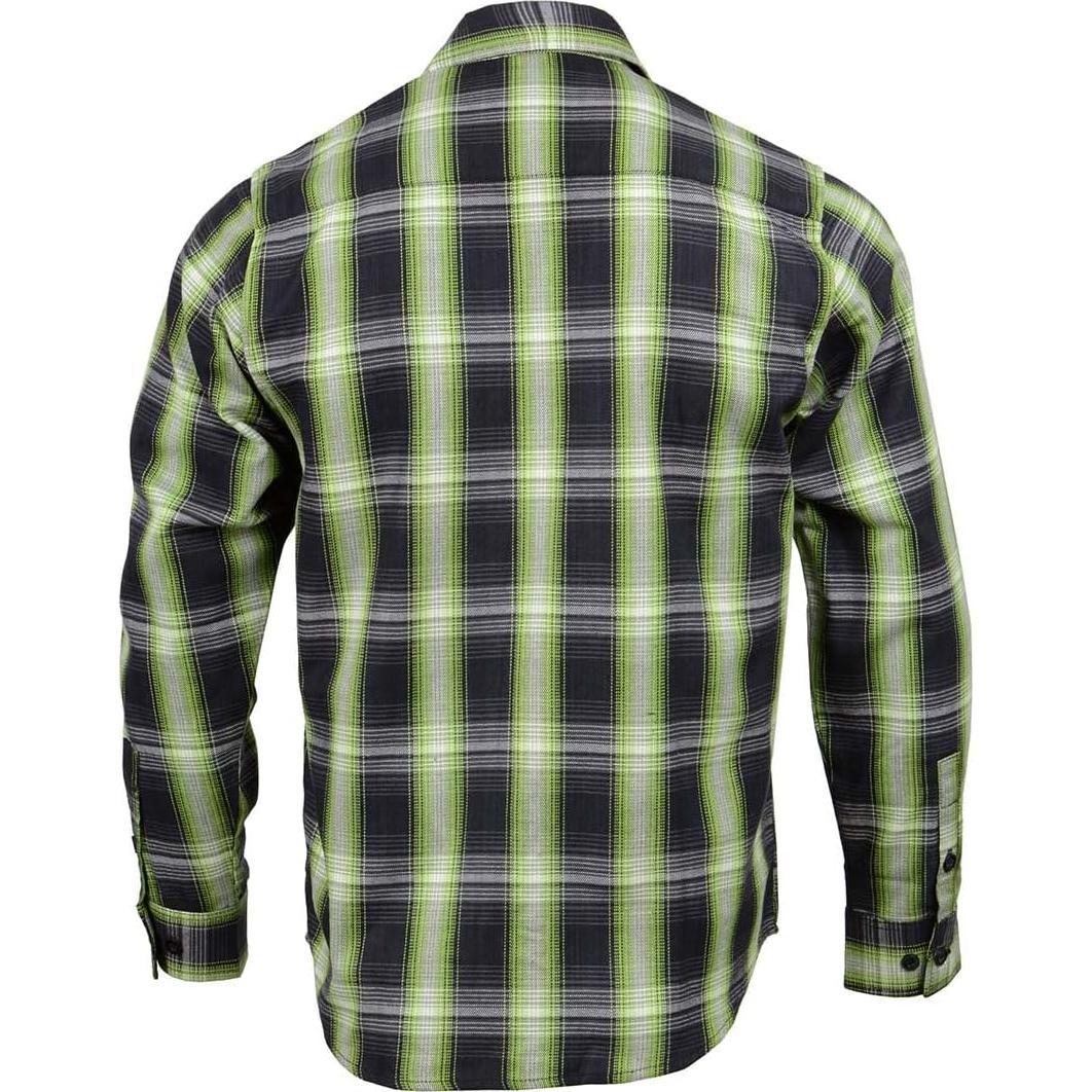 Camisa de Franela a Cuadros Hombre Milwaukee 100% Algodón