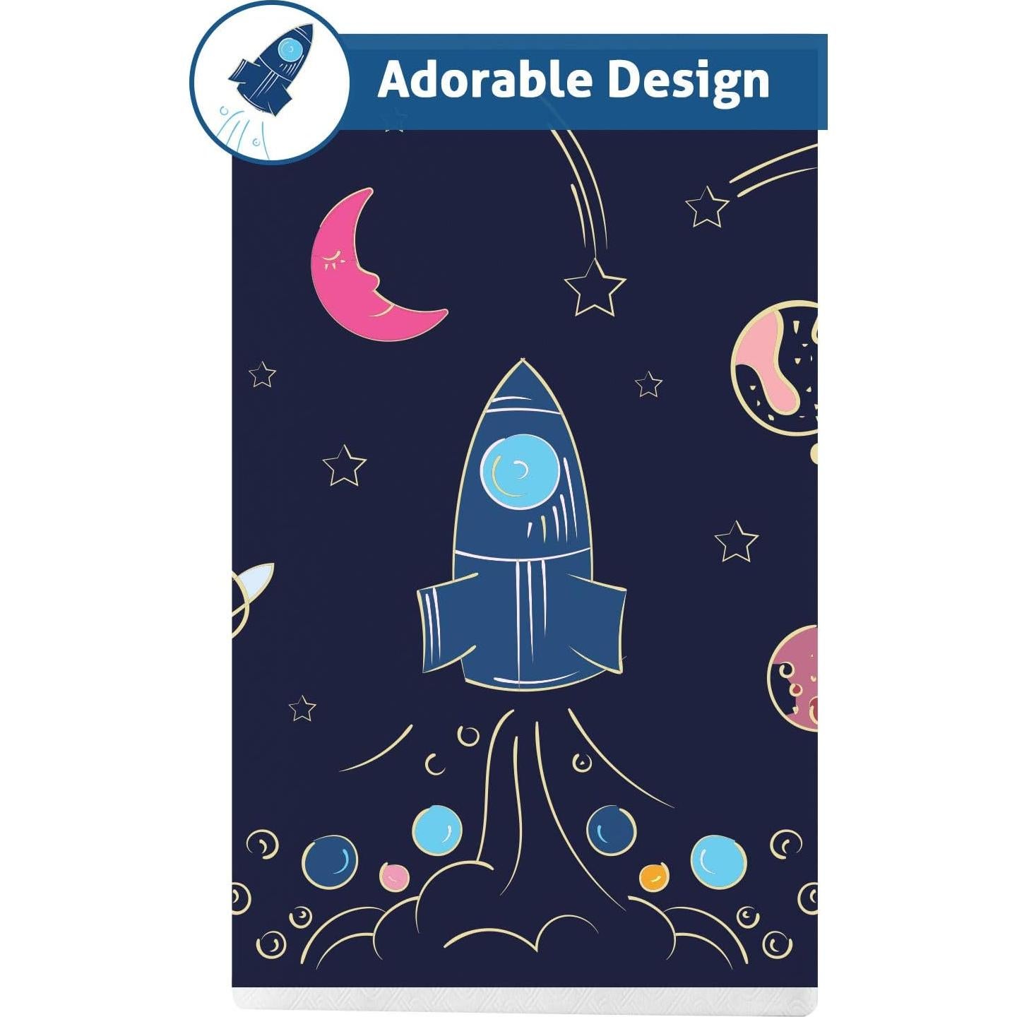 Sábana de Compresión Sensorial Individual Friendly Cuddle Cohete