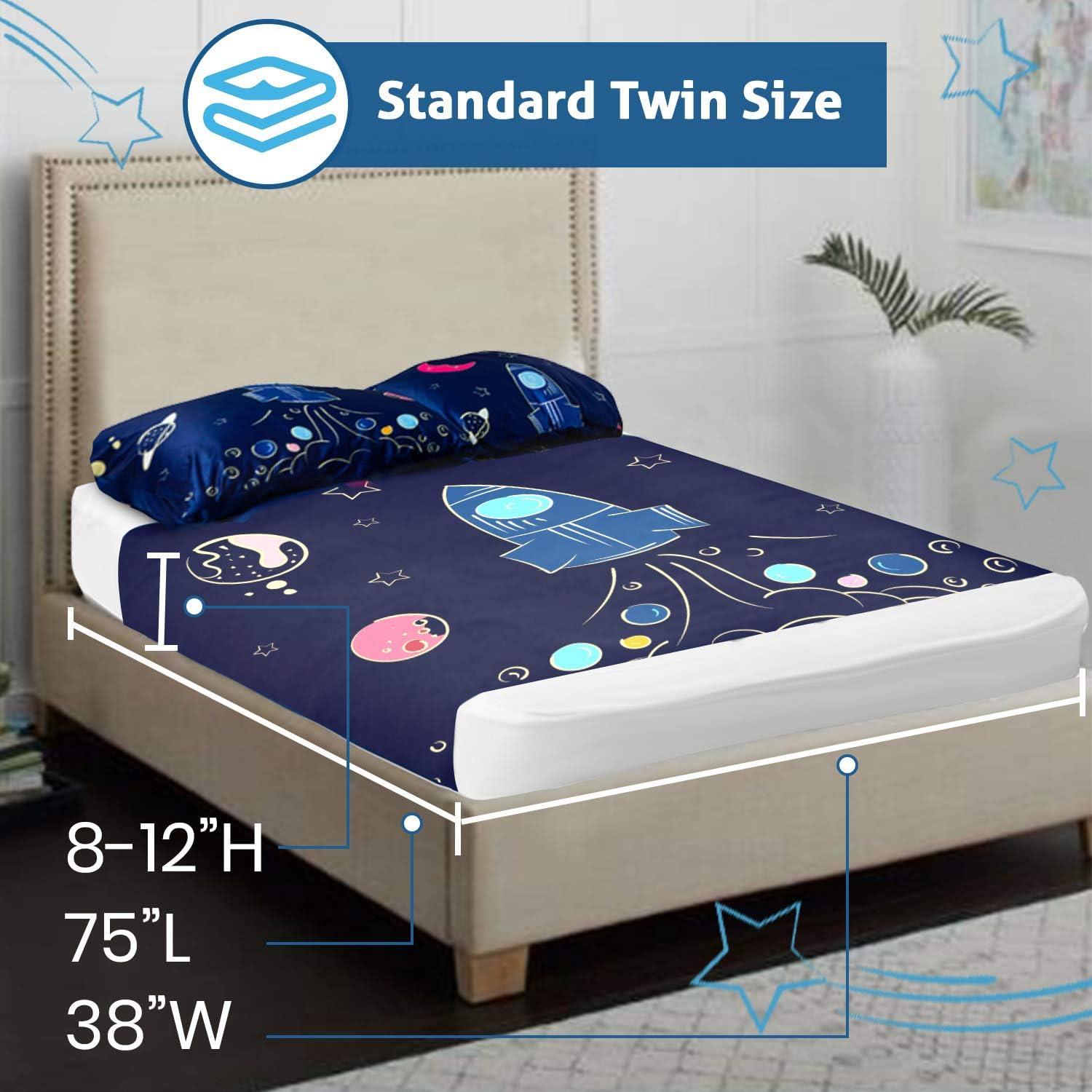 Sábana de Compresión Sensorial Individual Friendly Cuddle Cohete