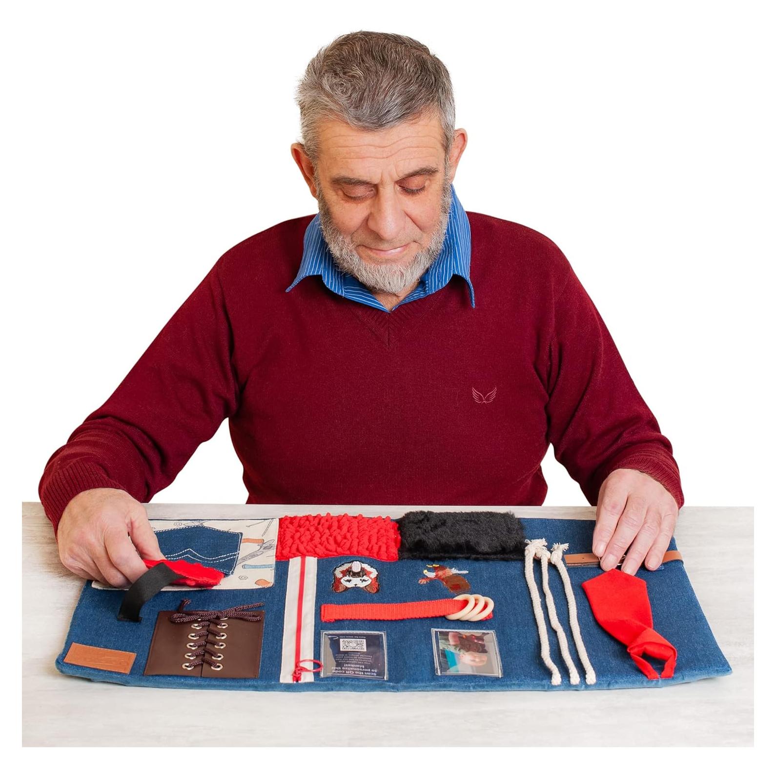 Manta Antiestrés Sensorial Odoxia 37.7x31.8cm para Demencia