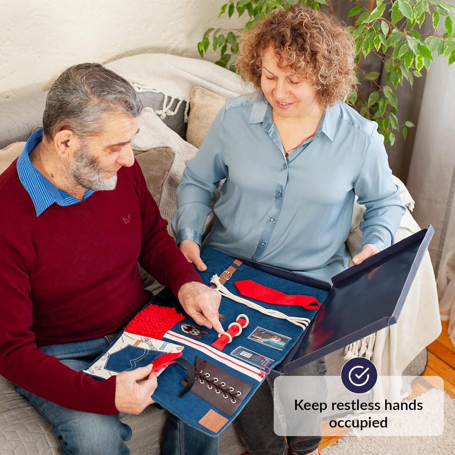 Manta Antiestrés Sensorial Odoxia 37.7x31.8cm para Demencia