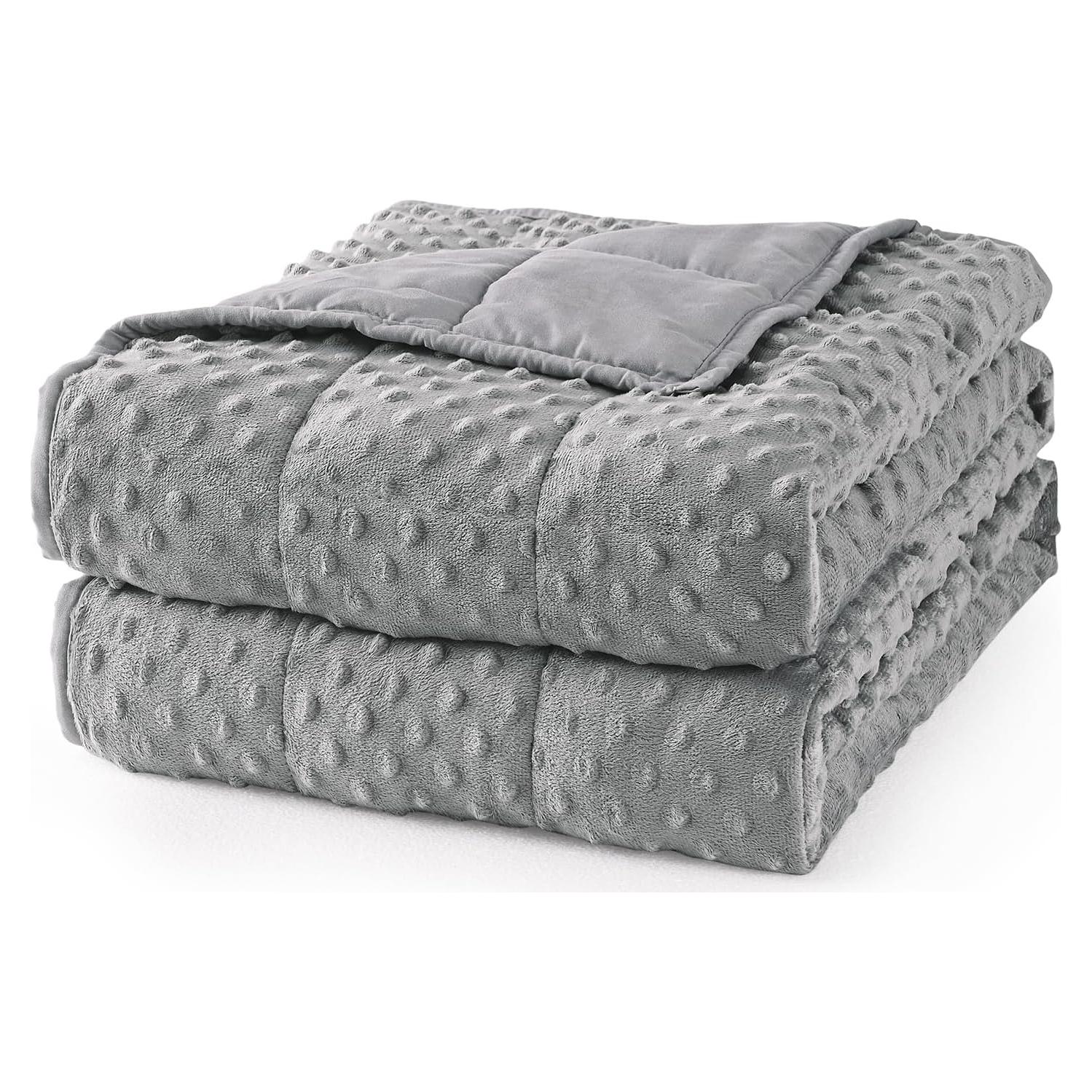 Manta con peso Mr. Sandman 60x80 cm 6.8 kg gris para adultos