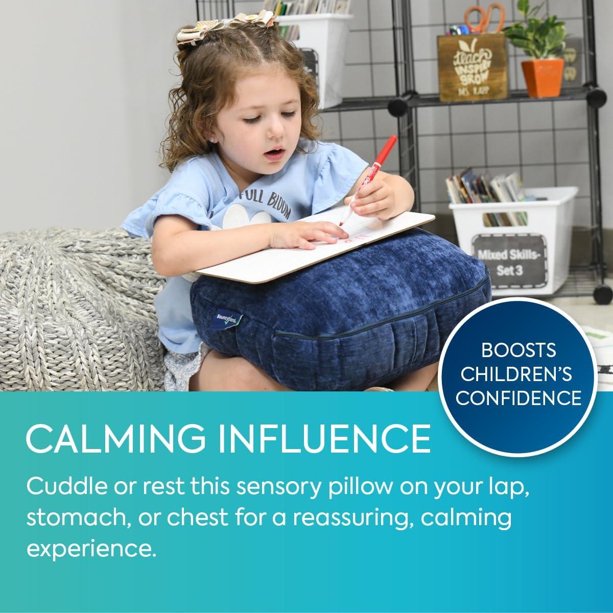 Almohada Sensorial con Peso Bouncyband 35.56 cm - Azul