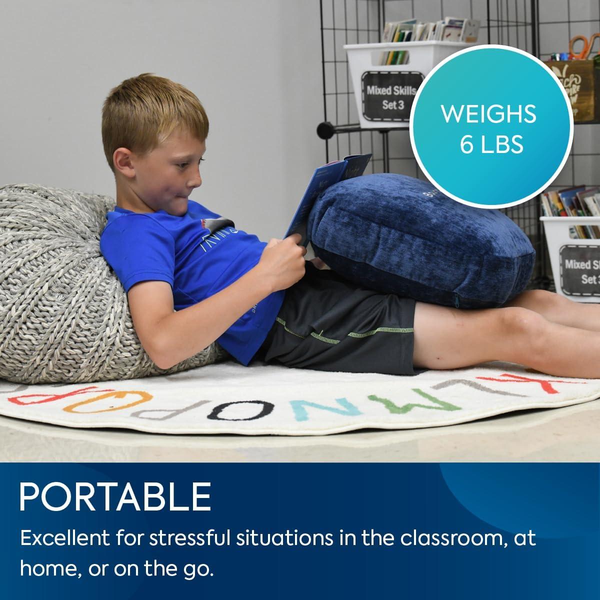 Almohada Sensorial con Peso Bouncyband 35.56 cm - Azul