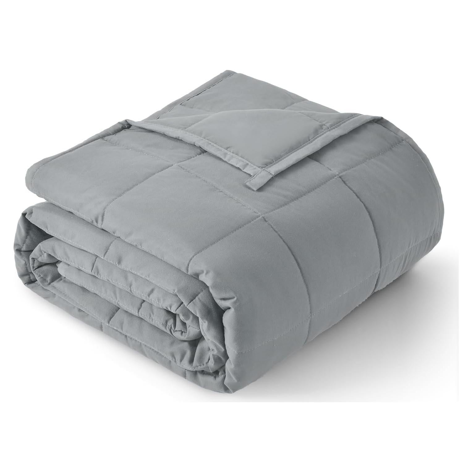 Manta con peso Topblan 5.4kg 122x183cm Gris Transpirable