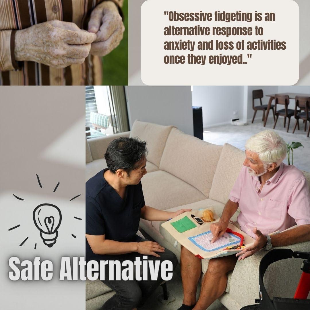 Manta Antiestrés USAND para Demencia - Terapia Sensorial 23x18cm