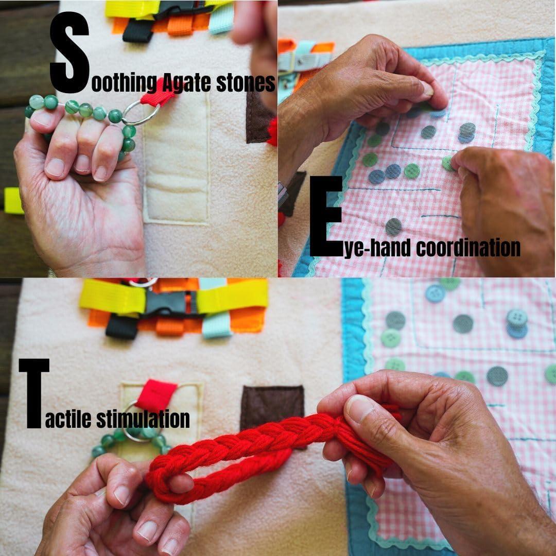 Manta Antiestrés USAND para Demencia - Terapia Sensorial 23x18cm