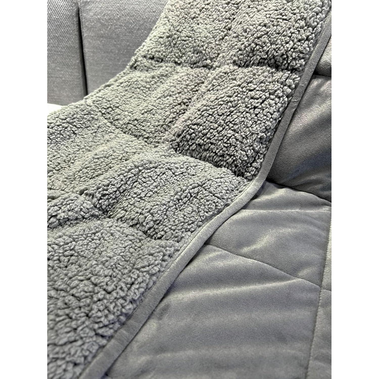 Manta con peso Motesqqzz gris 101.6x152.4 cm 3.18 kg