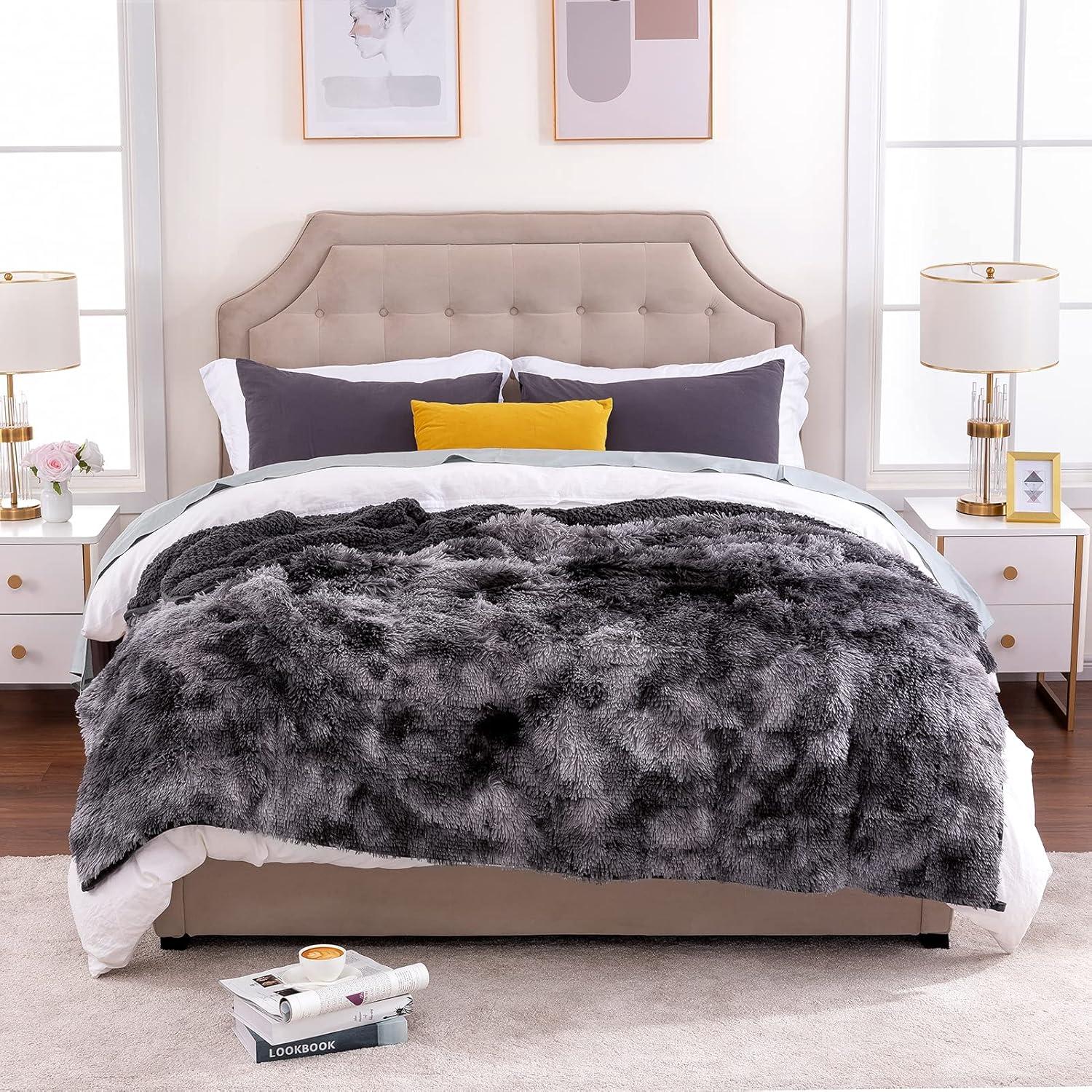 Manta con Peso HBlife Sherpa 127x152cm 4.5kg Niños Gris