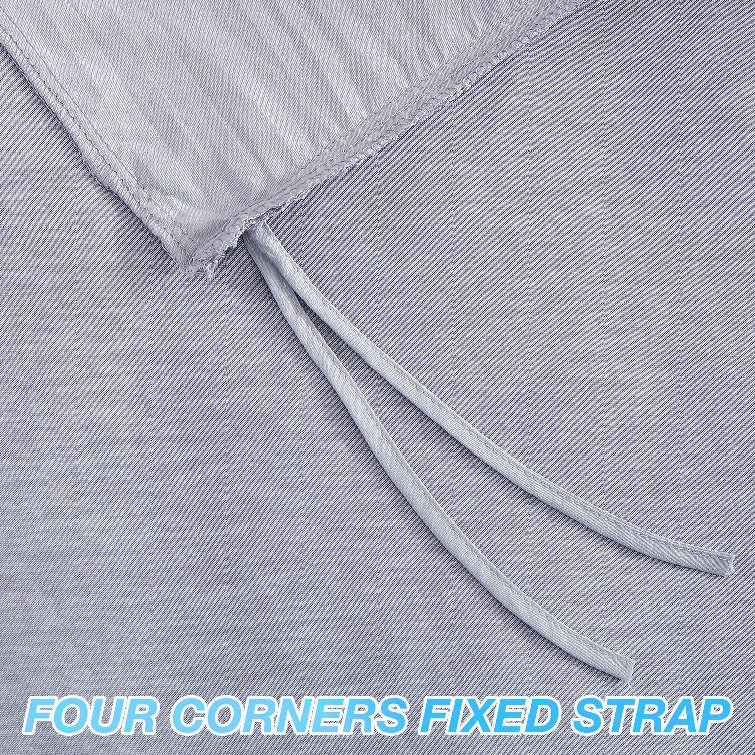 Funda de Manta con Peso EXQ Home 104x152 cm Gris Lavable