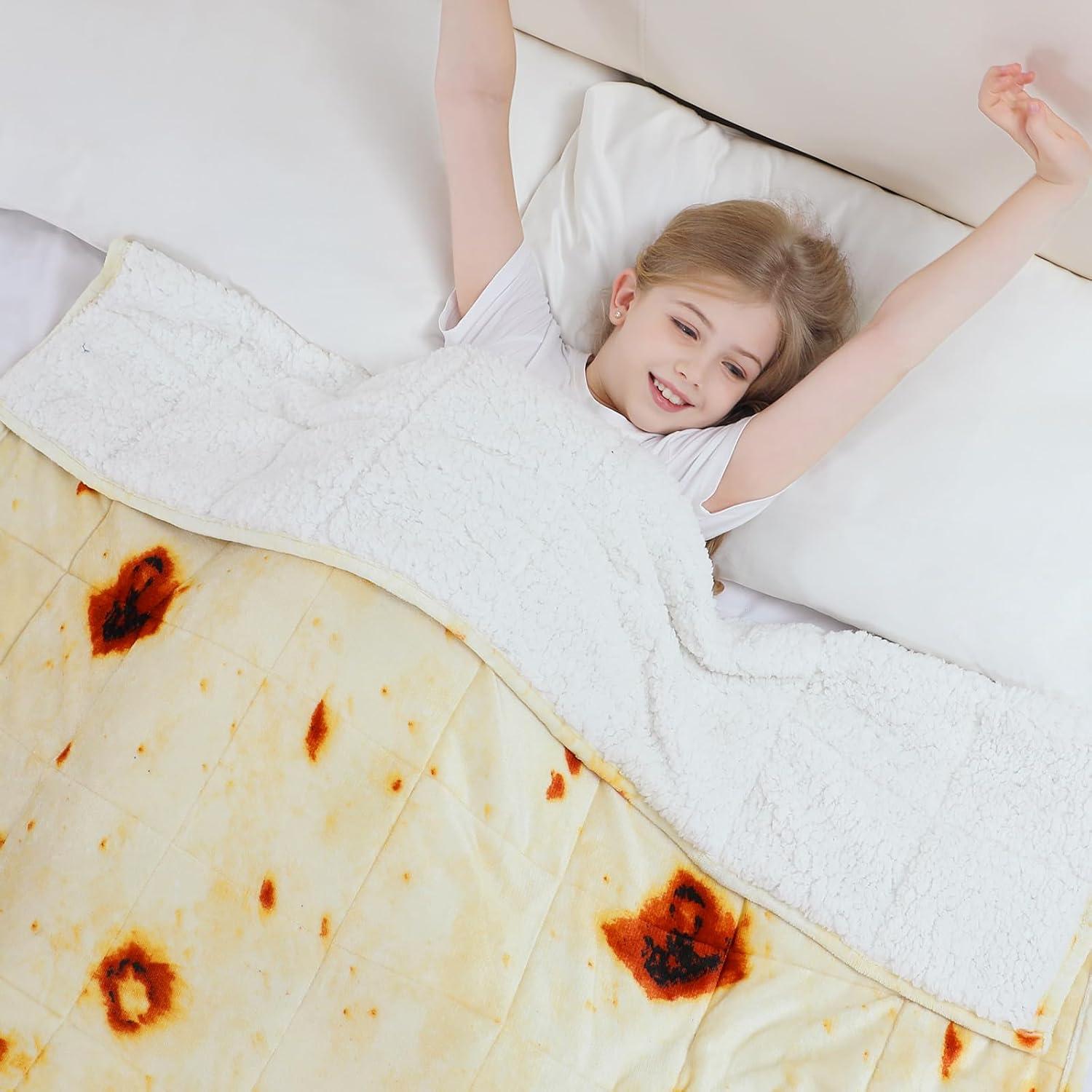 Manta con Peso Aemicion 122x183cm 4.5kg Franela Sherpa