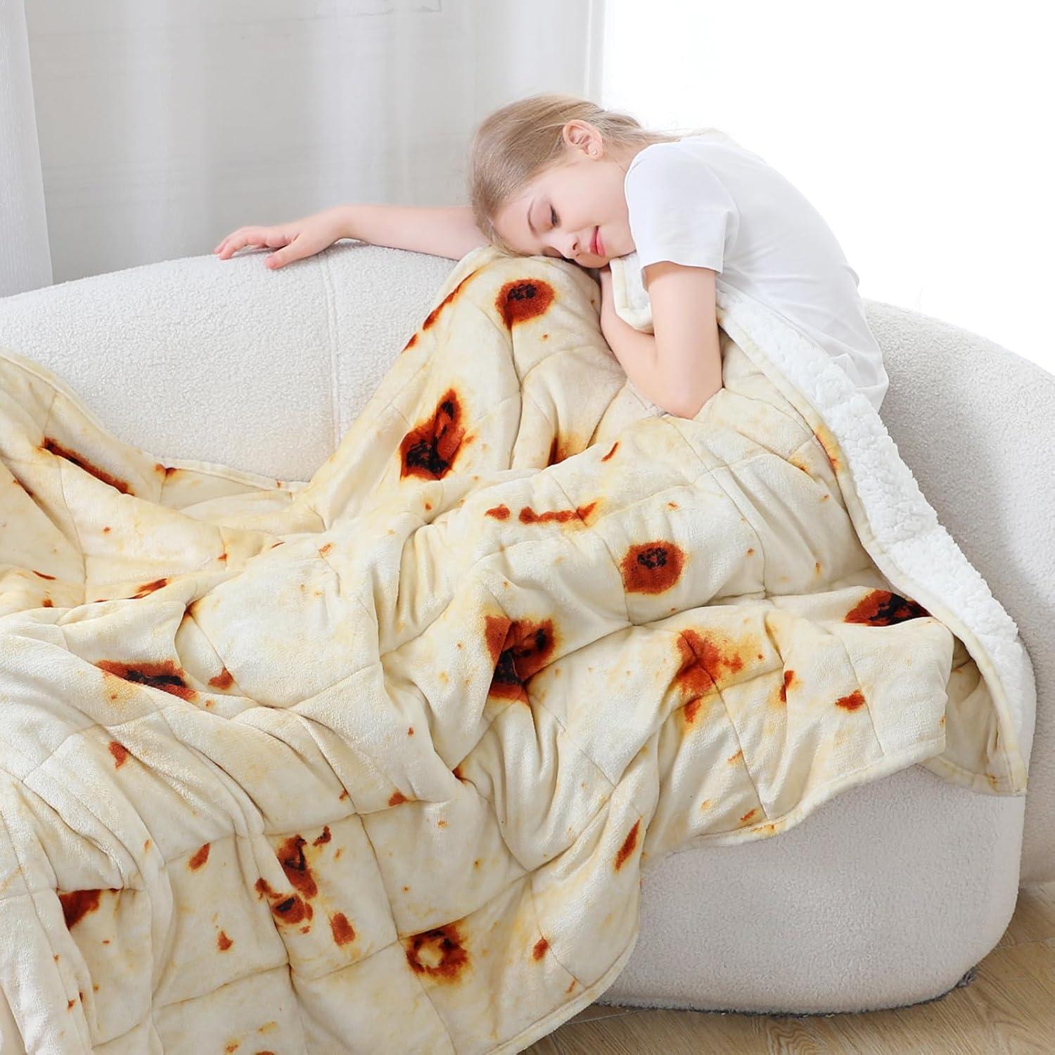 Manta con Peso Aemicion 122x183cm 4.5kg Franela Sherpa