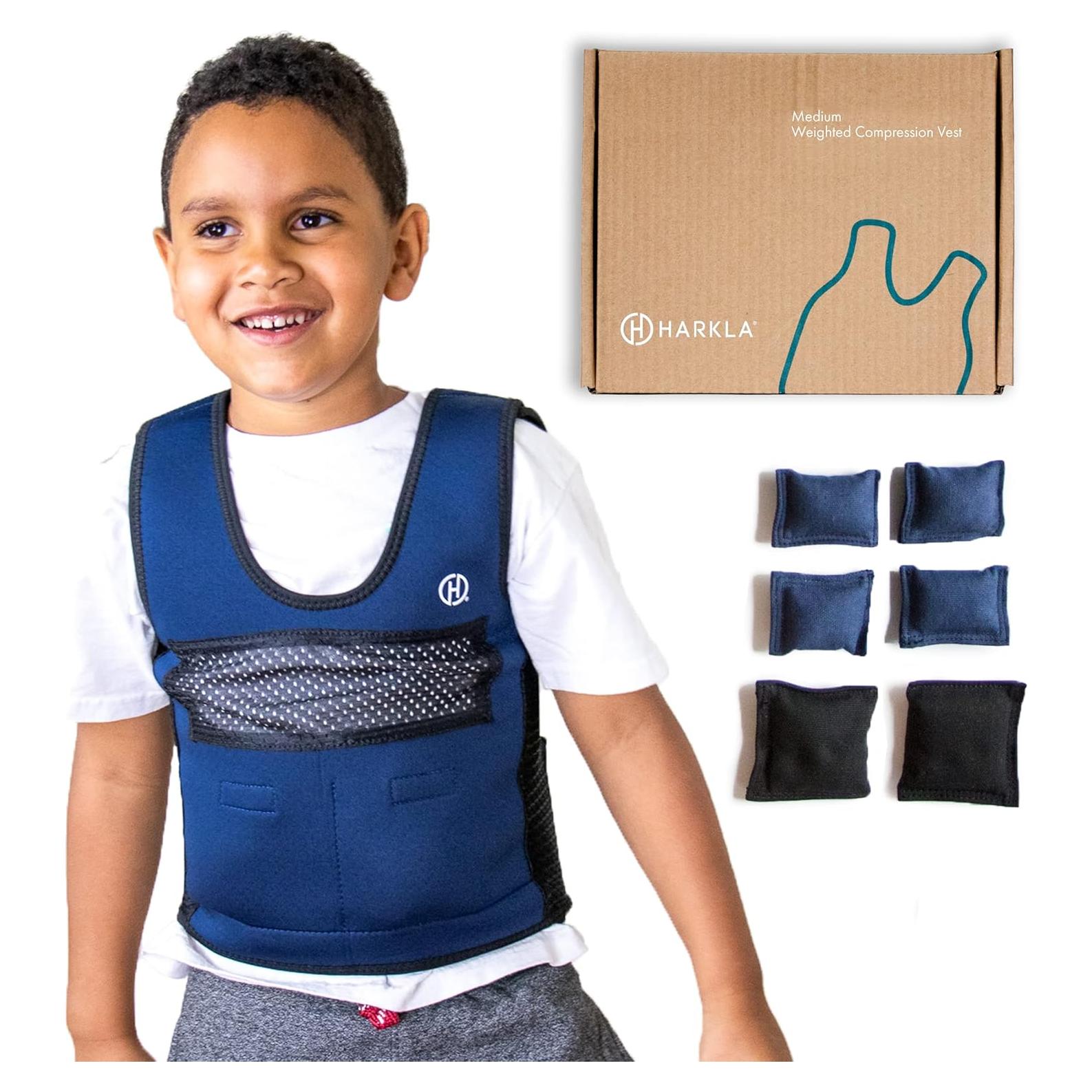 Chaleco de compresión Harkla para niños - Mediano 0.91 kg