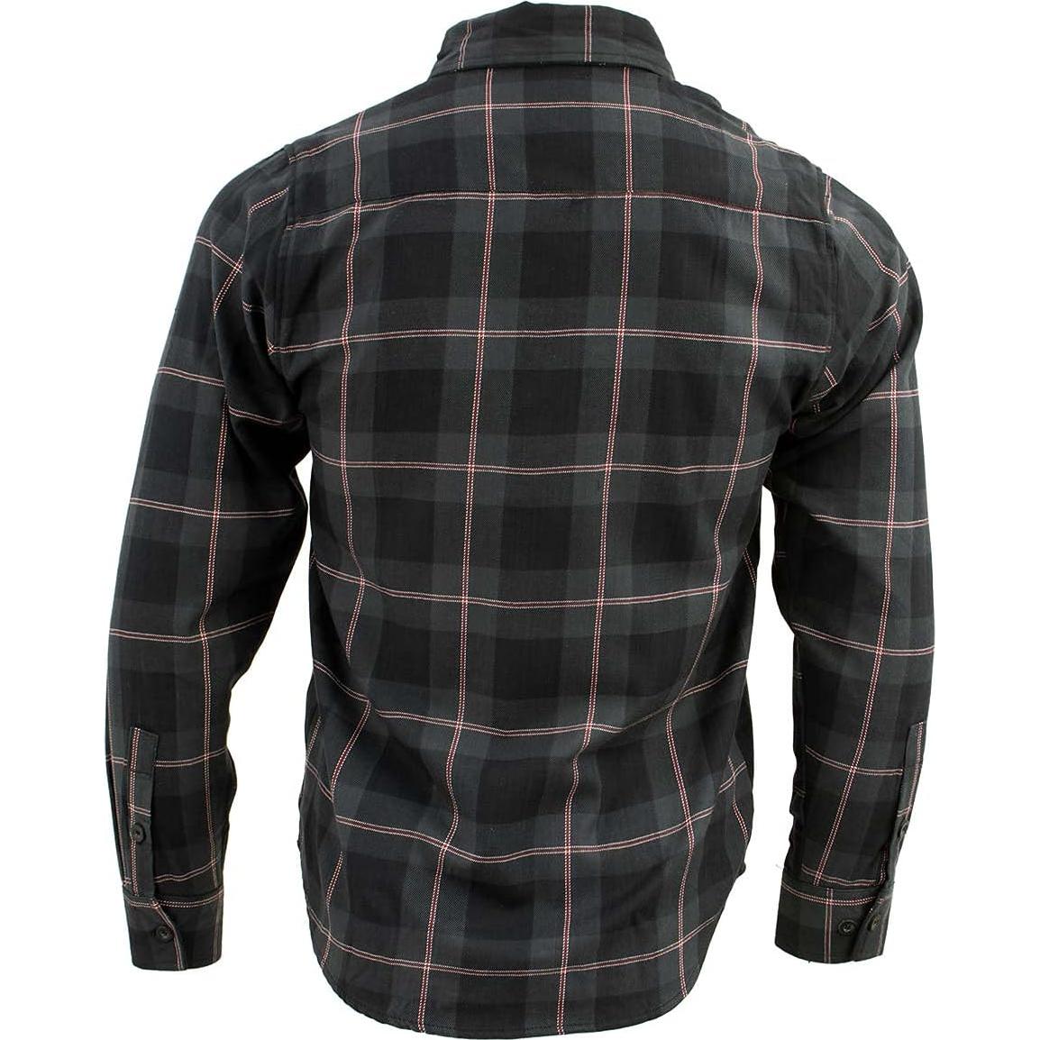 Camisa de Cuadros de Algodón Milwaukee Leather Manga Larga