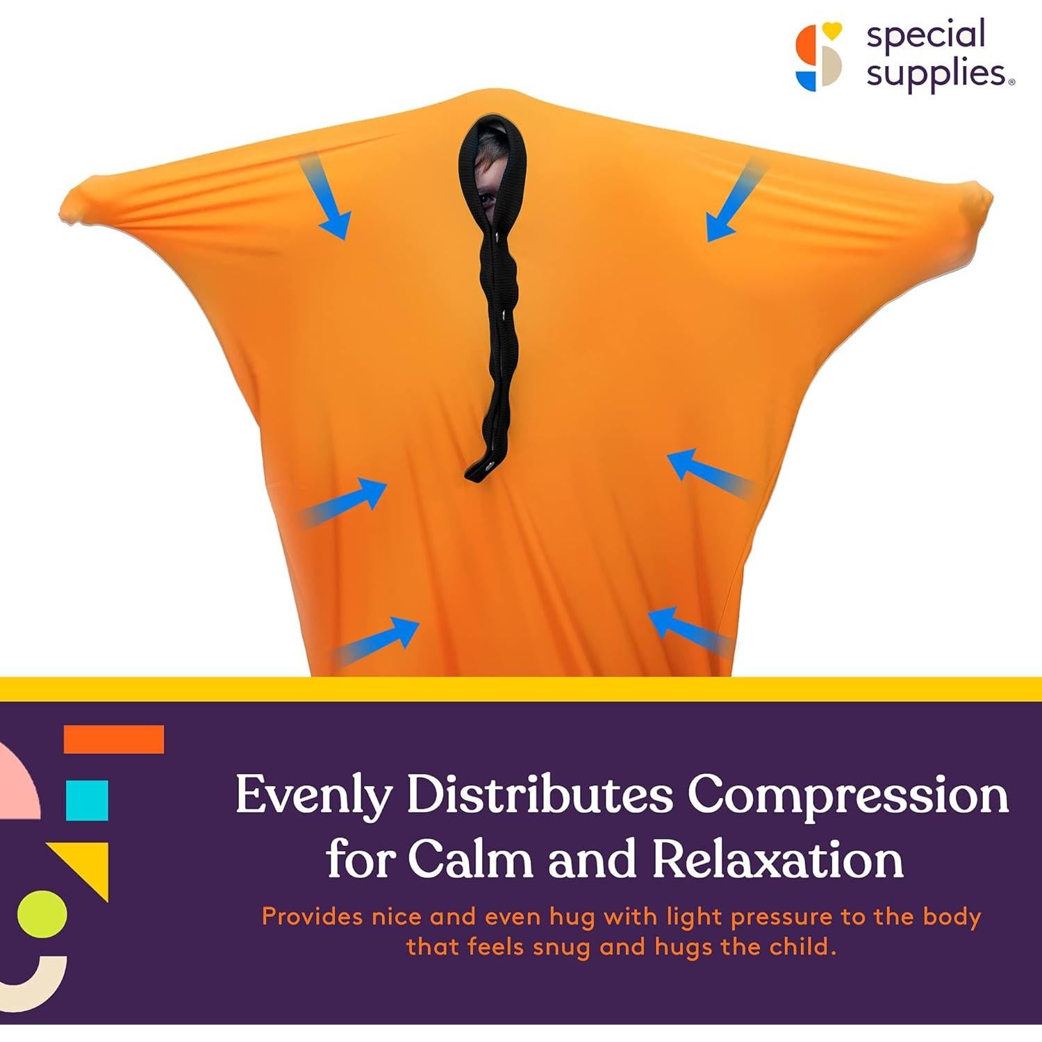 Saco Sensorial de Cuerpo Completo Suministros Especiales Grande