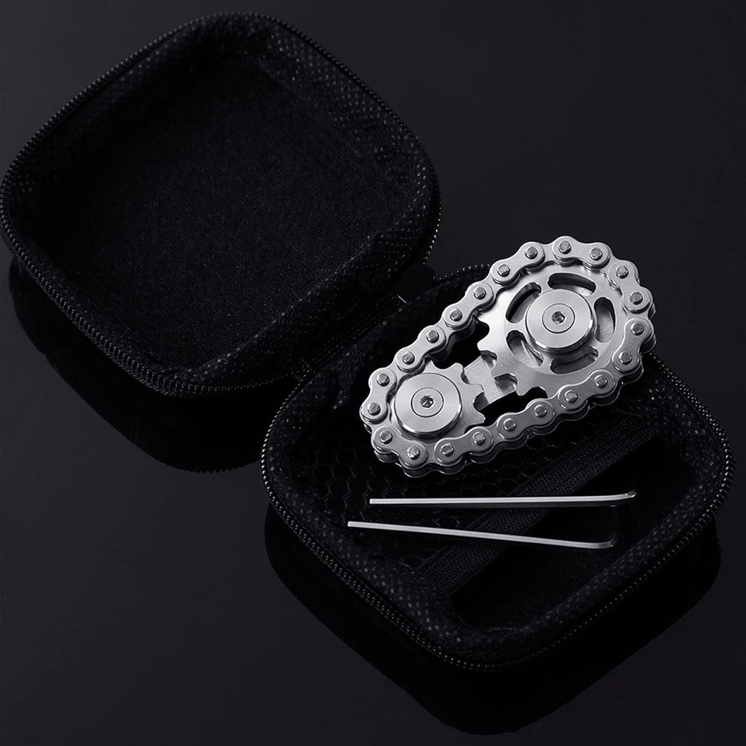 Spinner Antiestrés de Metal Gatwey - Engranajes Dorados EDC