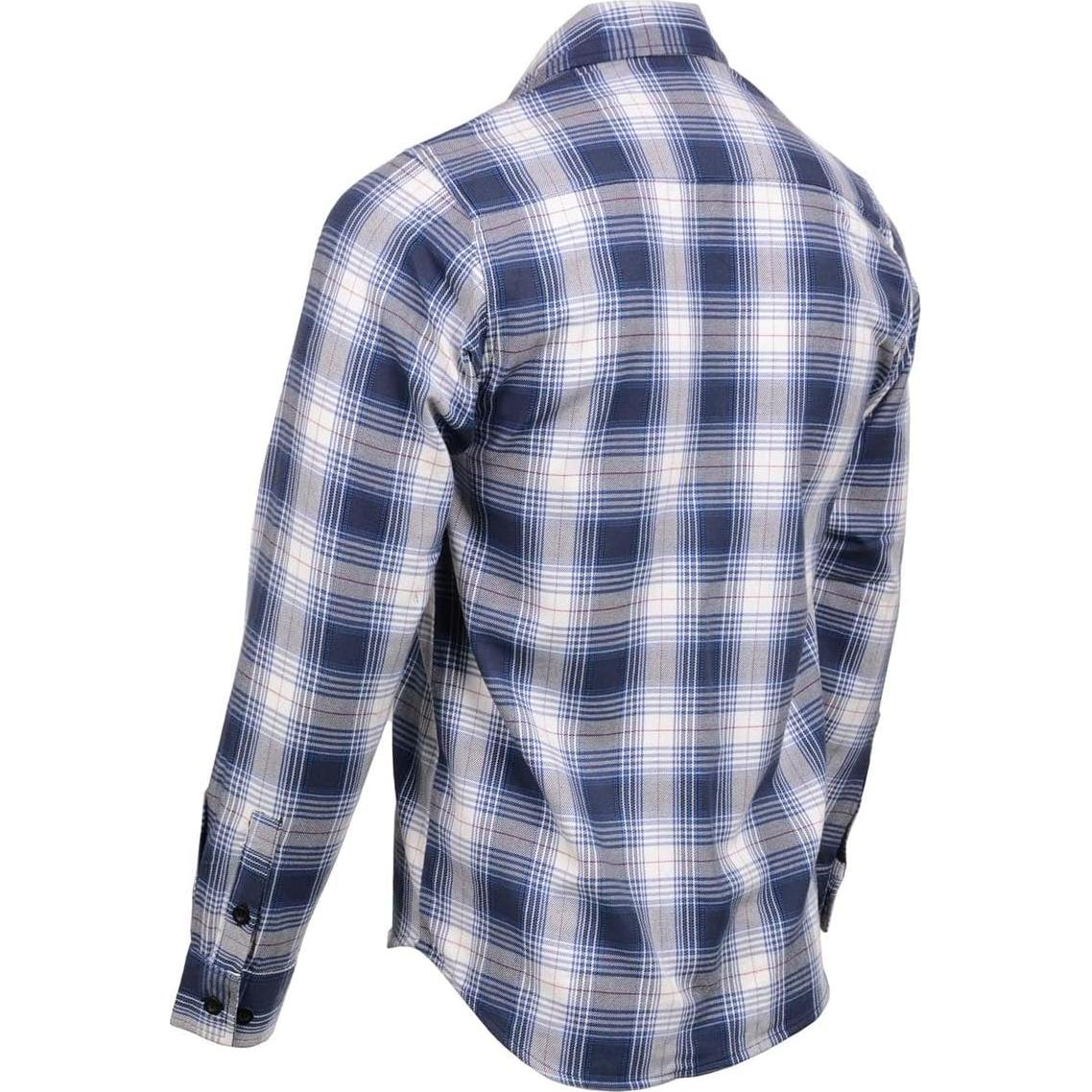 Camisa de Cuadros de Algodón Milwaukee Leather Manga Larga