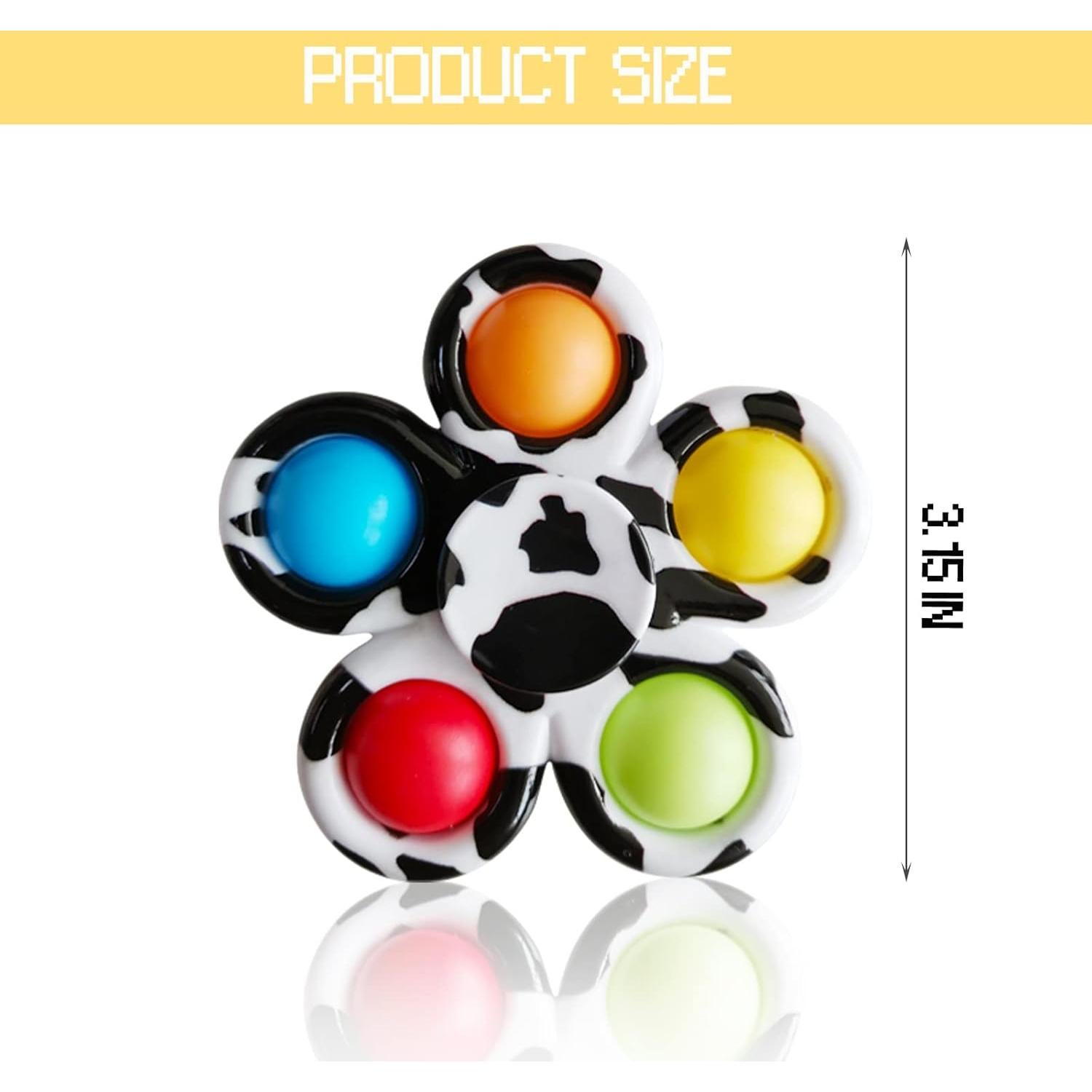 8 Piezas Juguetes Fidget Spinner DUBANJOWE para Niños