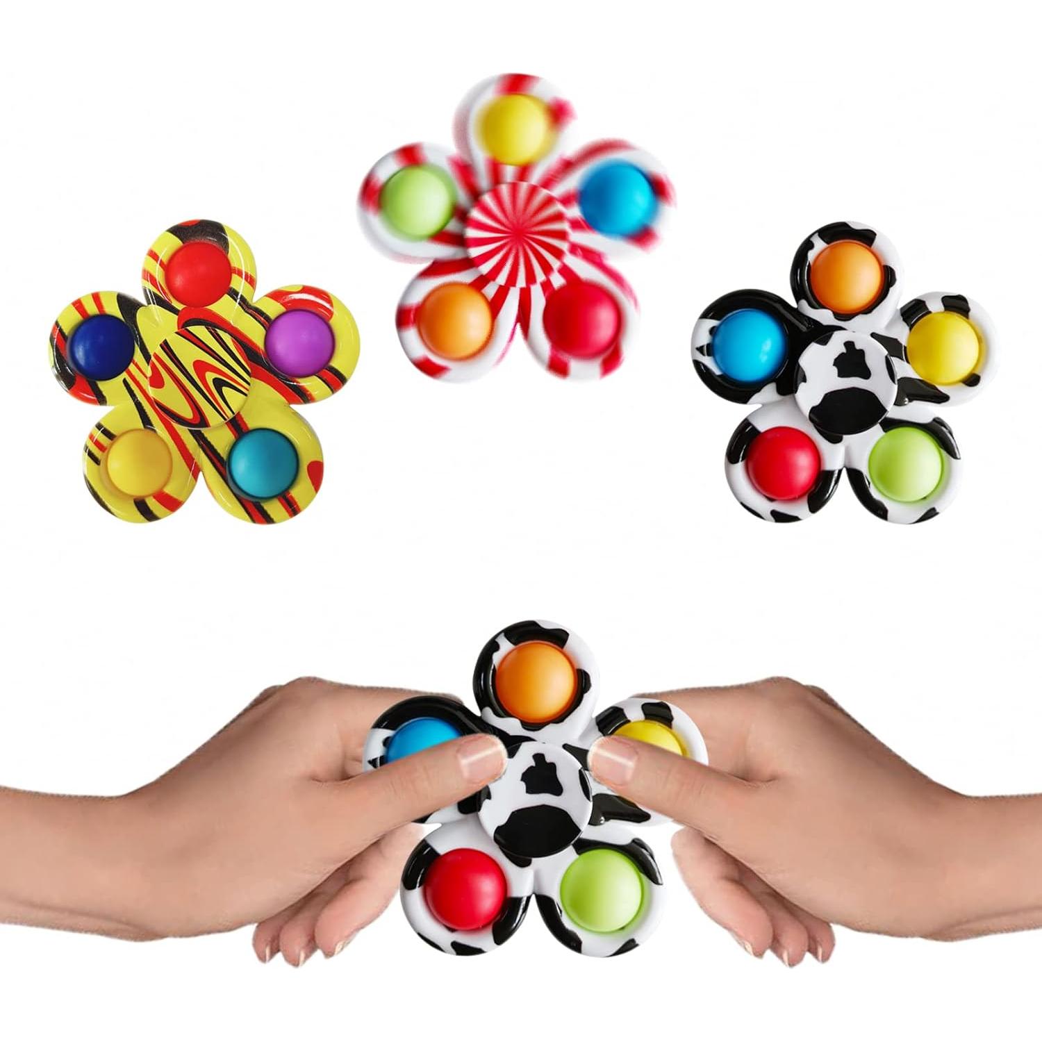 8 Piezas Juguetes Fidget Spinner DUBANJOWE para Niños