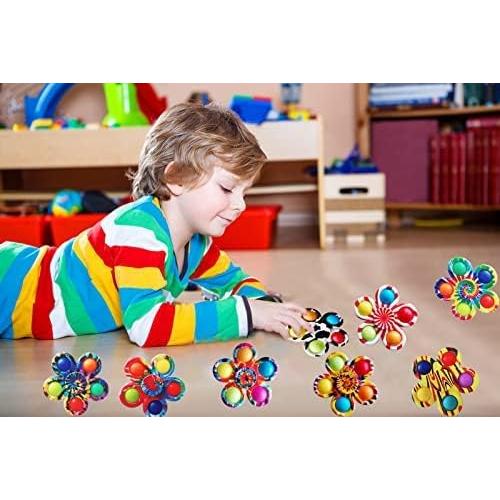 8 Piezas Juguetes Fidget Spinner DUBANJOWE para Niños