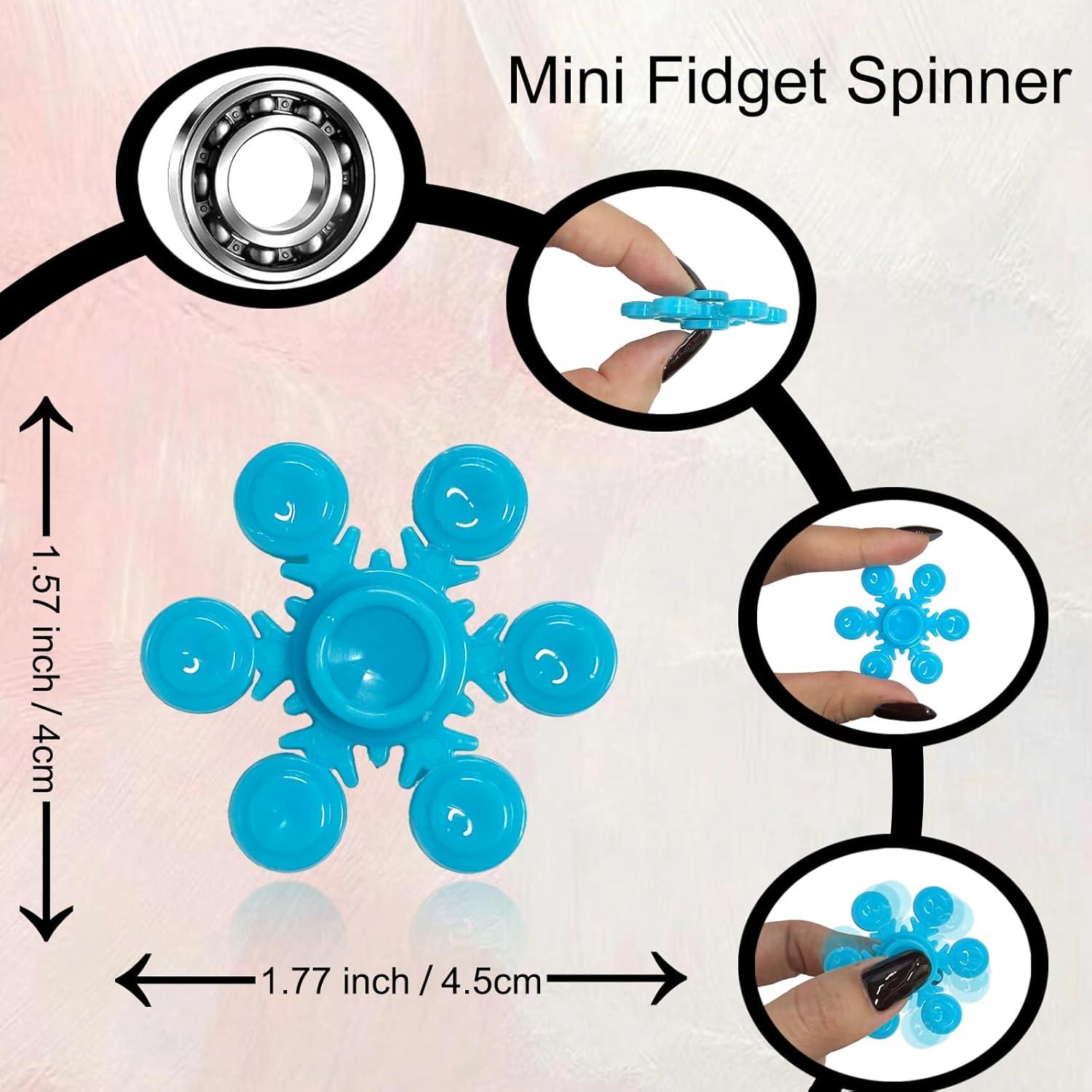Paquete de 120 Mini Fidget Spinners Quhiu - Alivio de Estrés