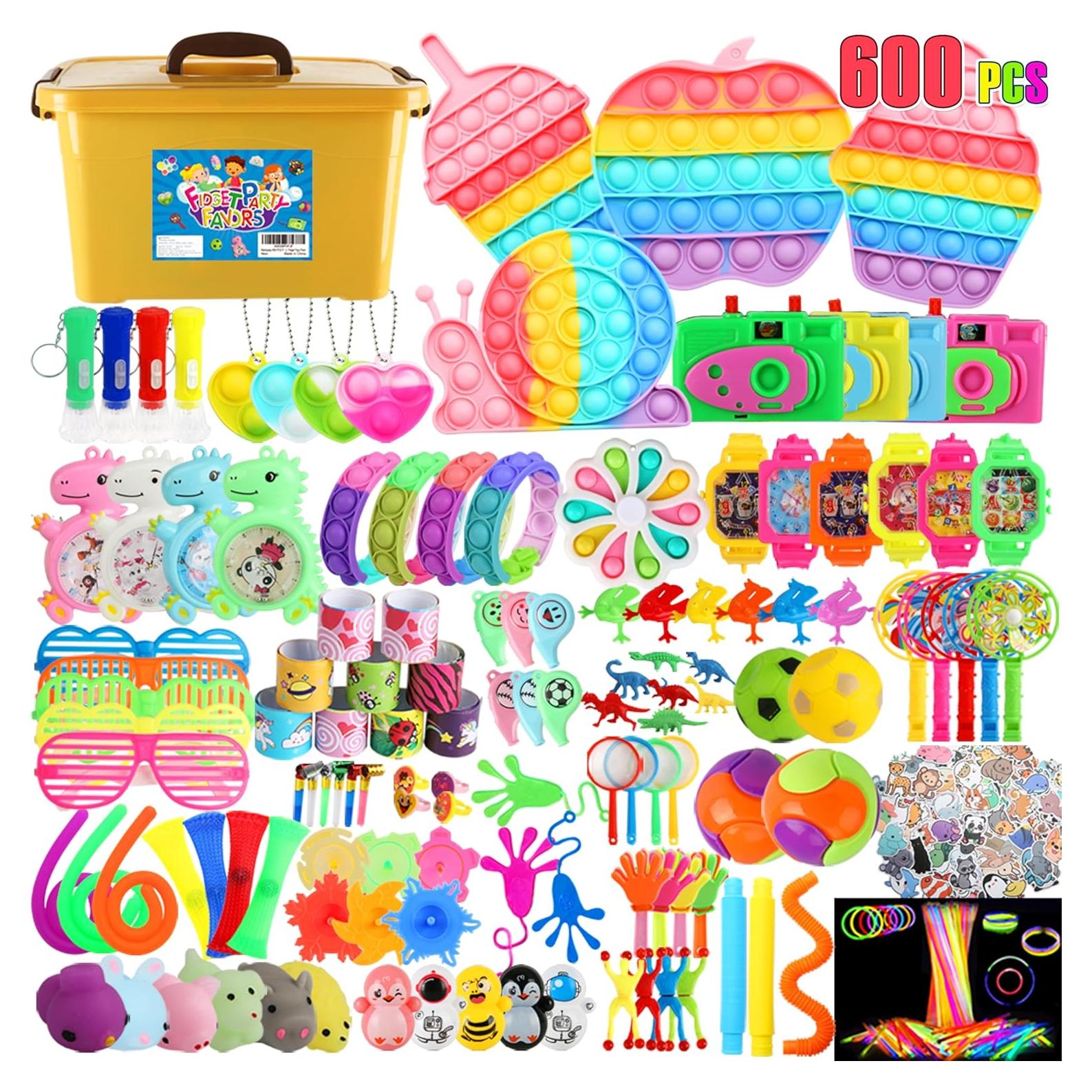 Set de 600 Juguetes Antiestrés para Niños 3+ - FEIHUALING