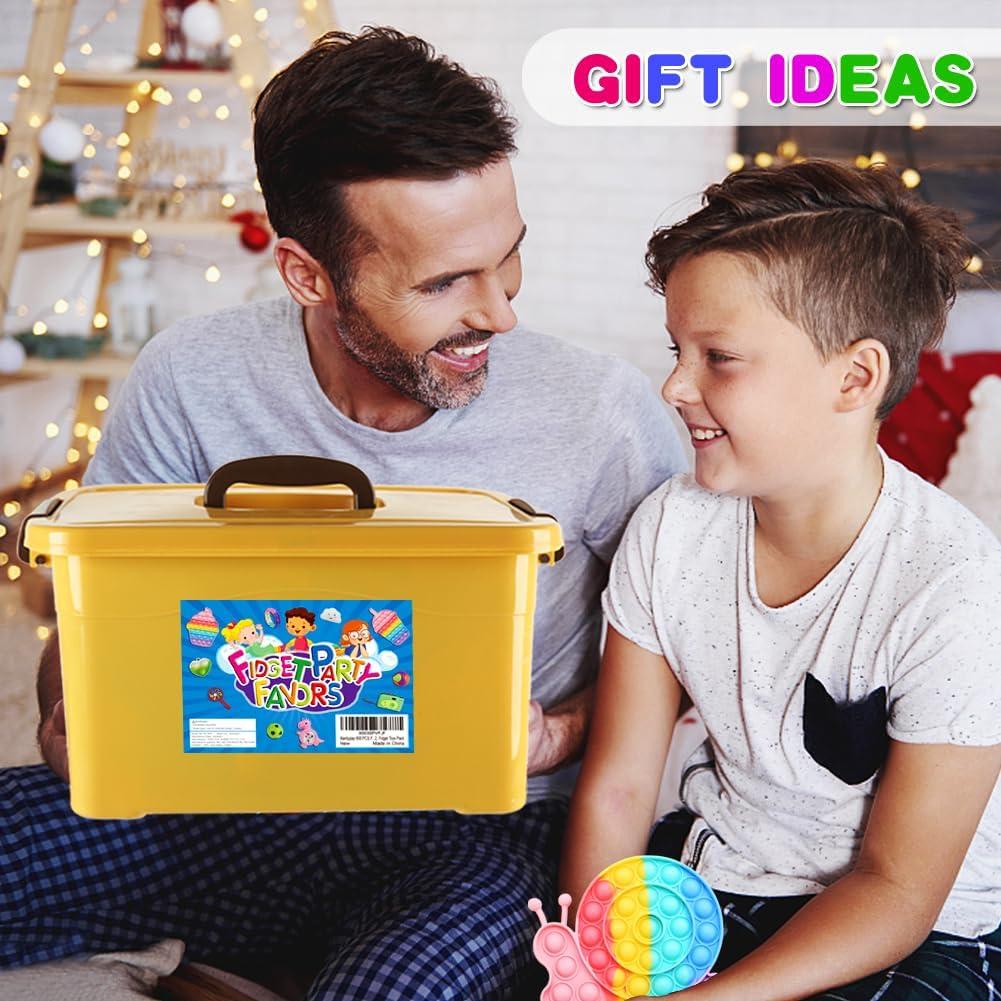 Set de 600 Juguetes Antiestrés para Niños 3+ - FEIHUALING