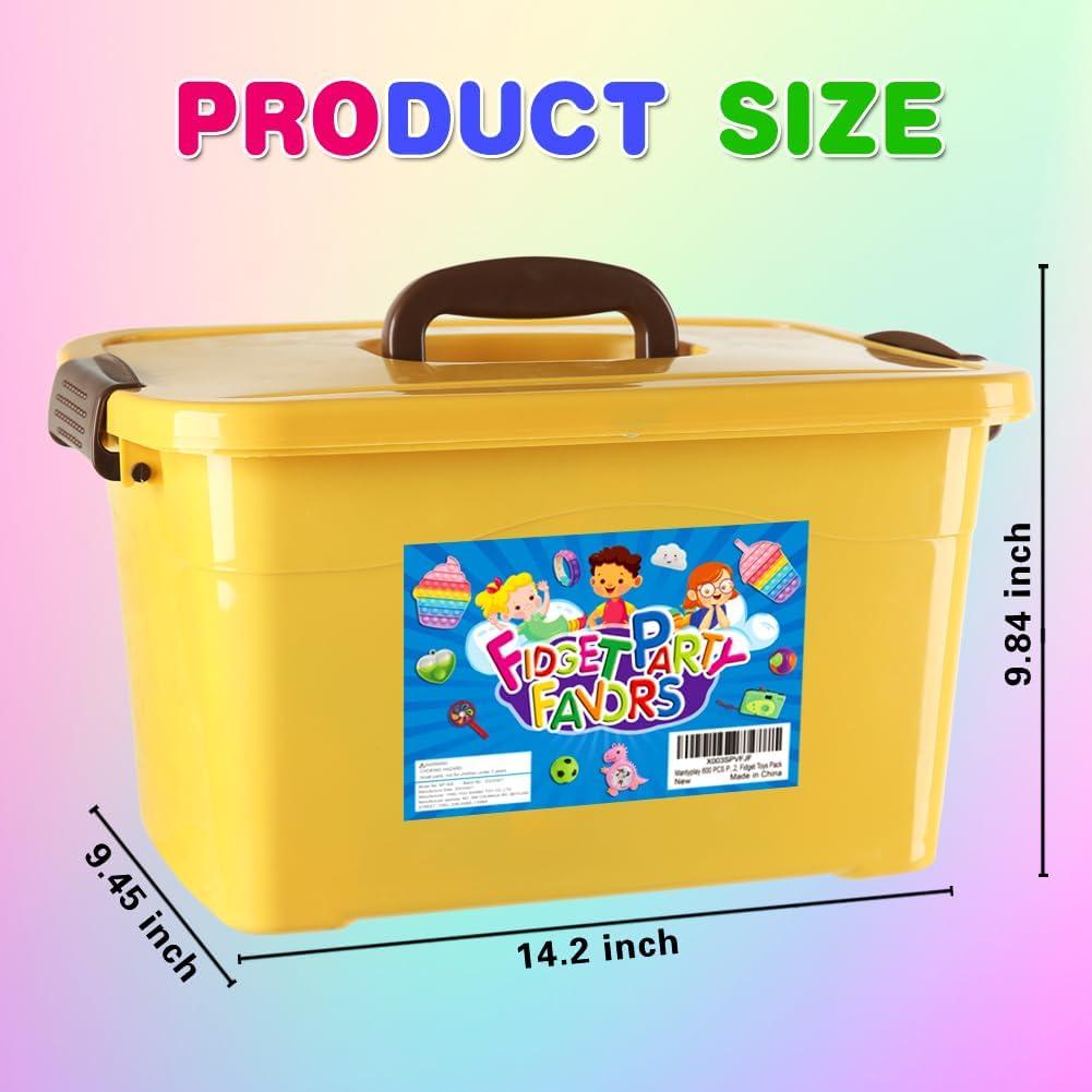 Set de 600 Juguetes Antiestrés para Niños 3+ - FEIHUALING