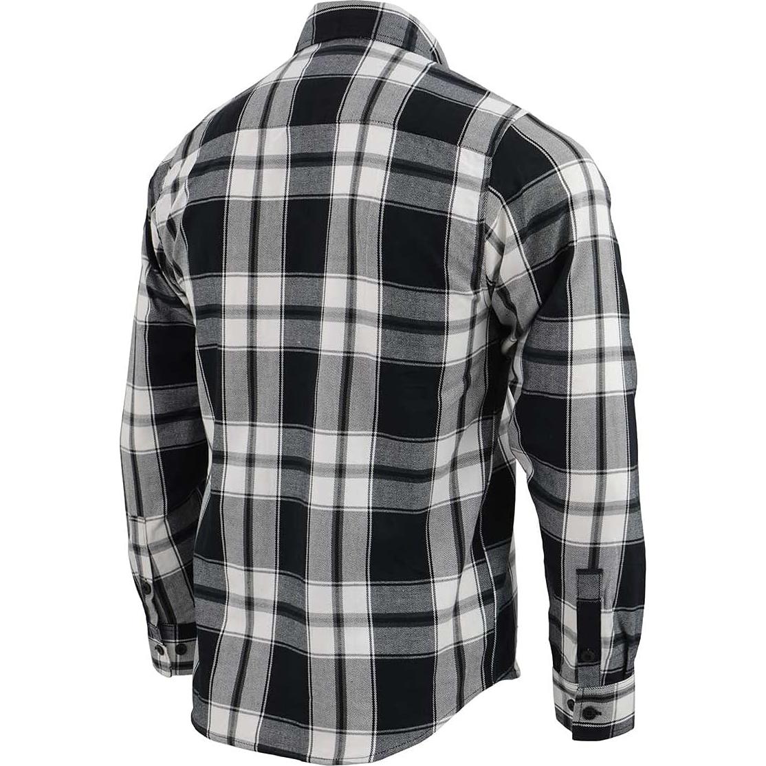 Camisa de Cuadros de Algodón Milwaukee Leather Manga Larga