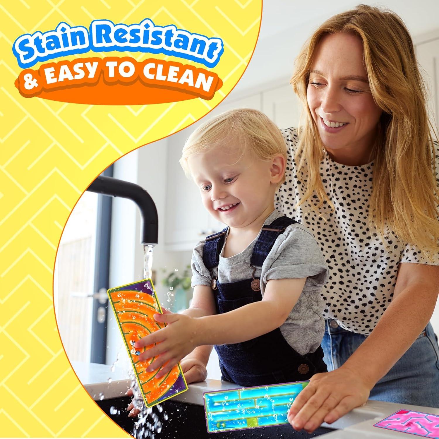 Juguetes Sensoriales LESONG - Paquete de 9 Laberintos Calmantes