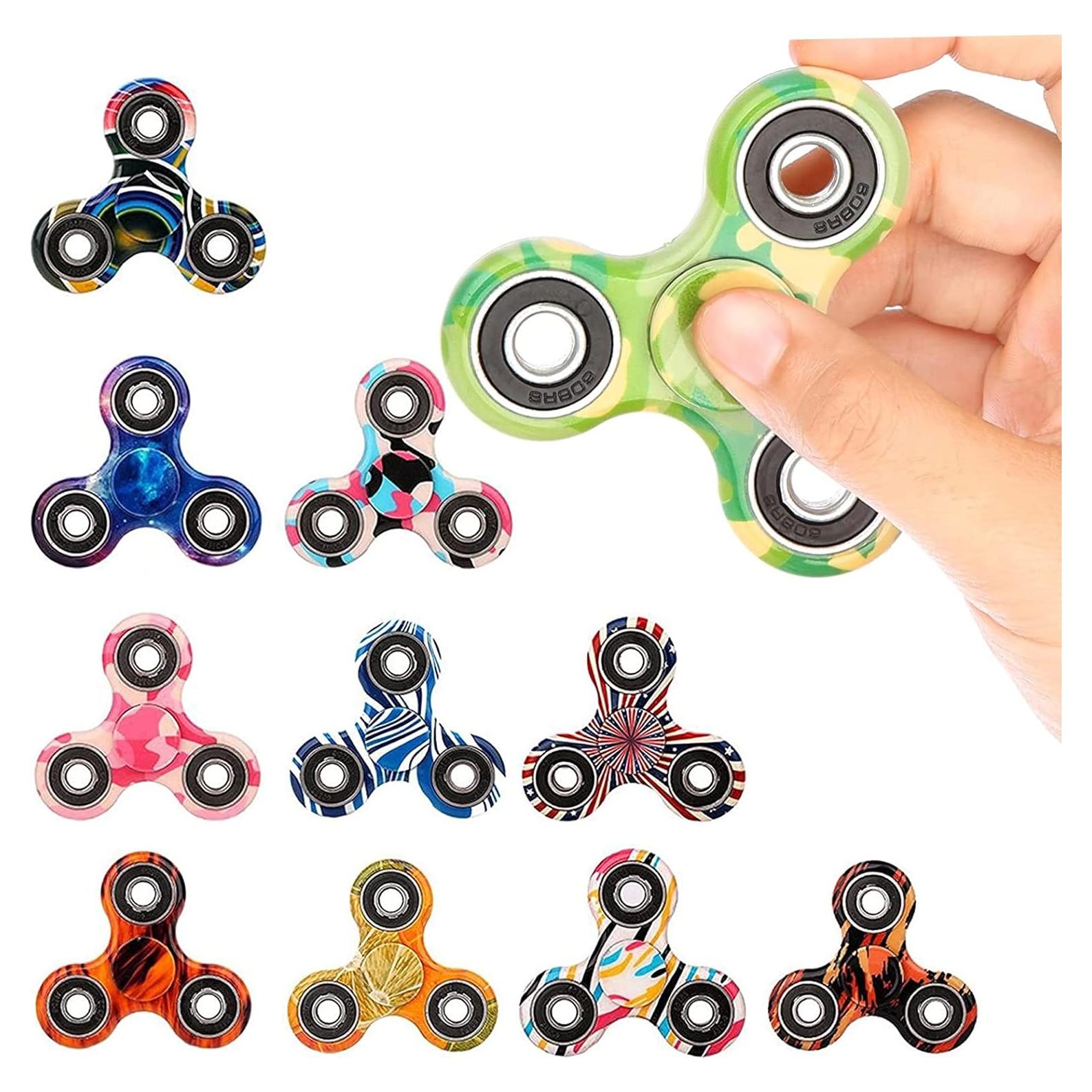 Paquete de 48 Fidget Spinners SCIONE - Juguetes Antiestrés