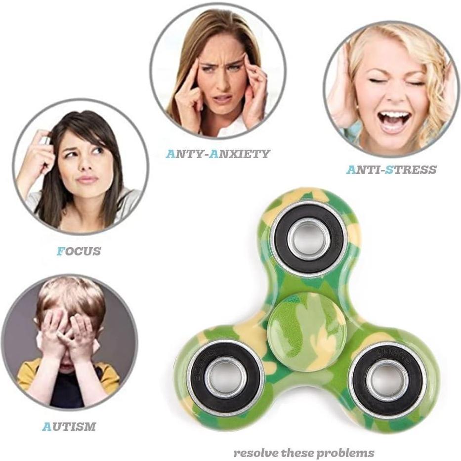 Paquete de 48 Fidget Spinners SCIONE - Juguetes Antiestrés