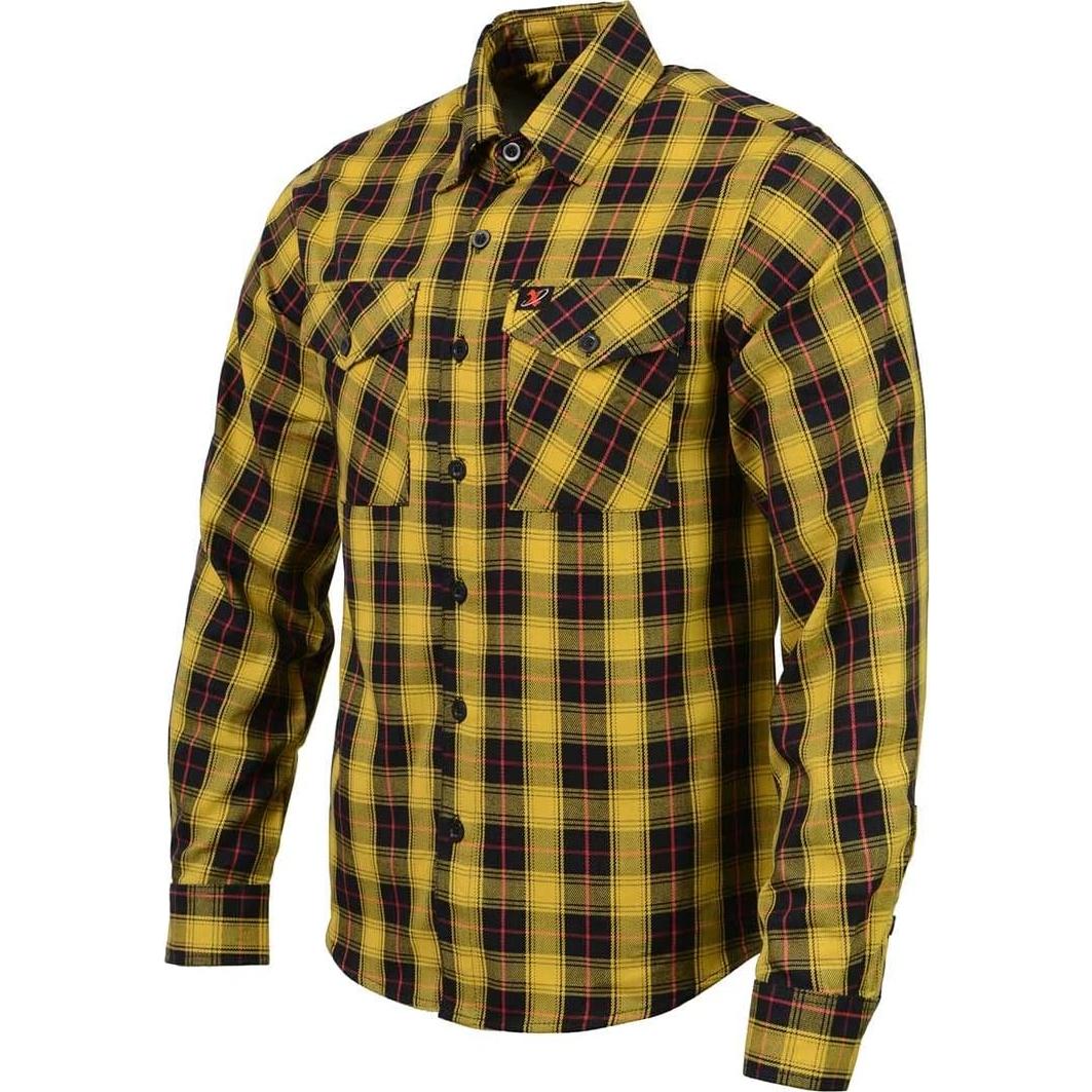 Camisa de Franela a Cuadros Hombre Milwaukee Leather Grande