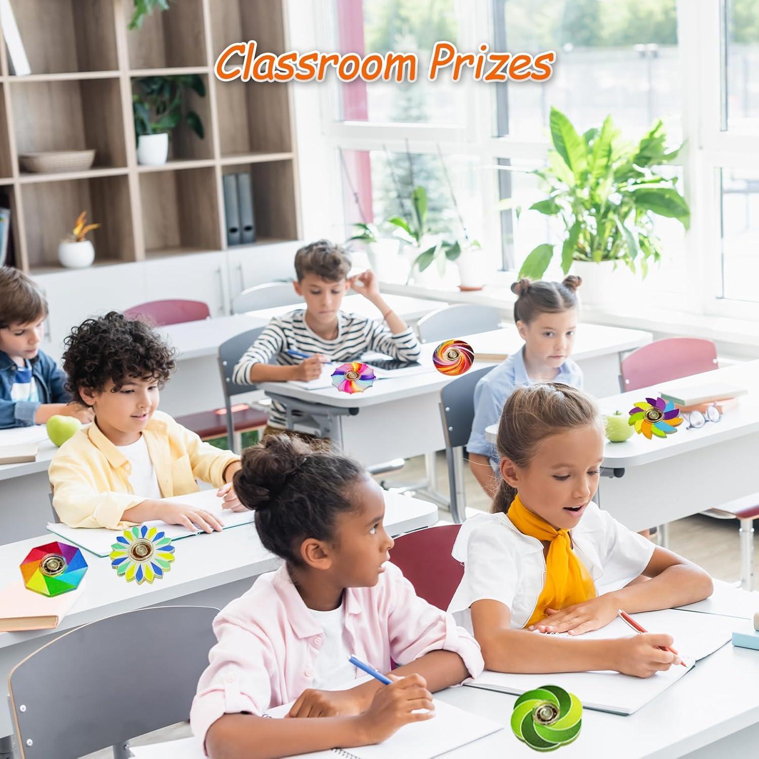 Paquete de 40 Juguetes Fidget Spinner MYREQIA - Alivio de Estrés