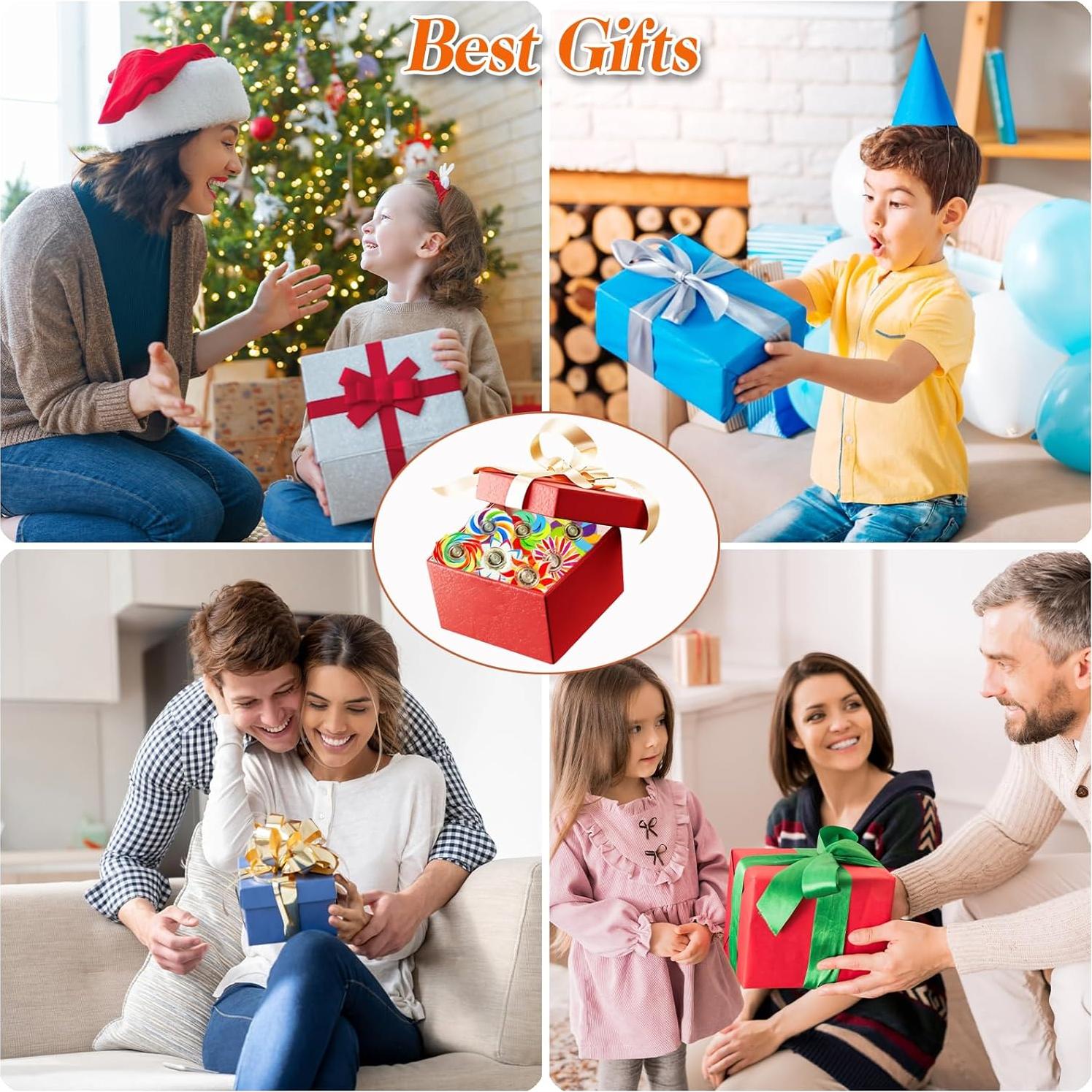 Paquete de 40 Juguetes Fidget Spinner MYREQIA - Alivio de Estrés