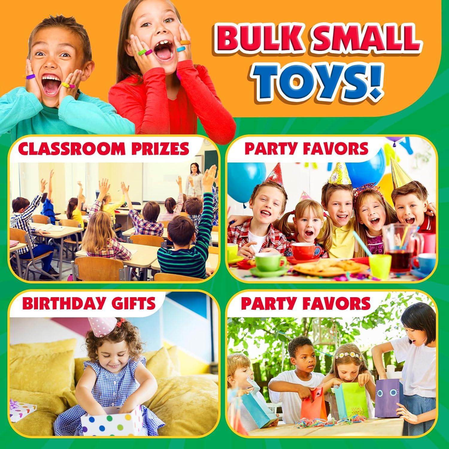 Anillos Sensoriales Antiestrés KLT - Paquete de 50 Unidades