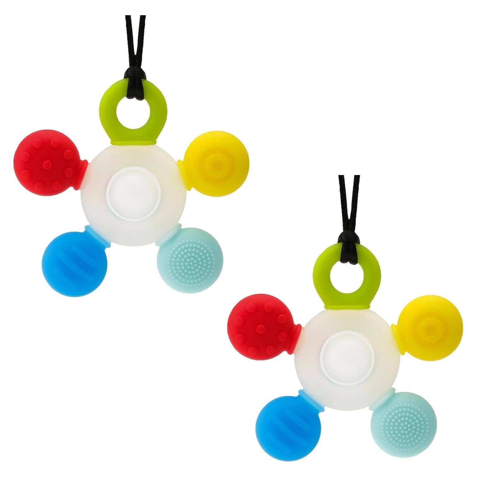 Collar Masticable Sensorial Seeway para Niños - 2 Paquete