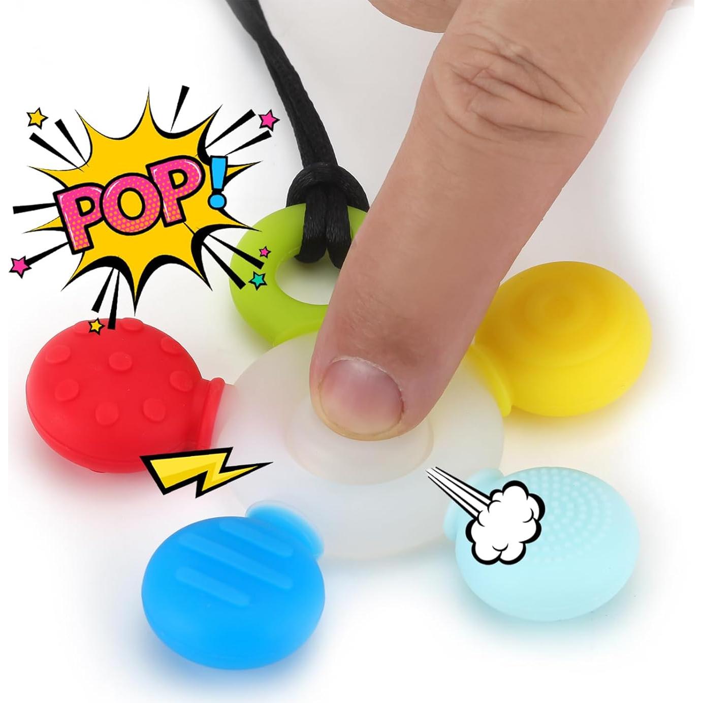 Collar Masticable Sensorial Seeway para Niños - 2 Paquete