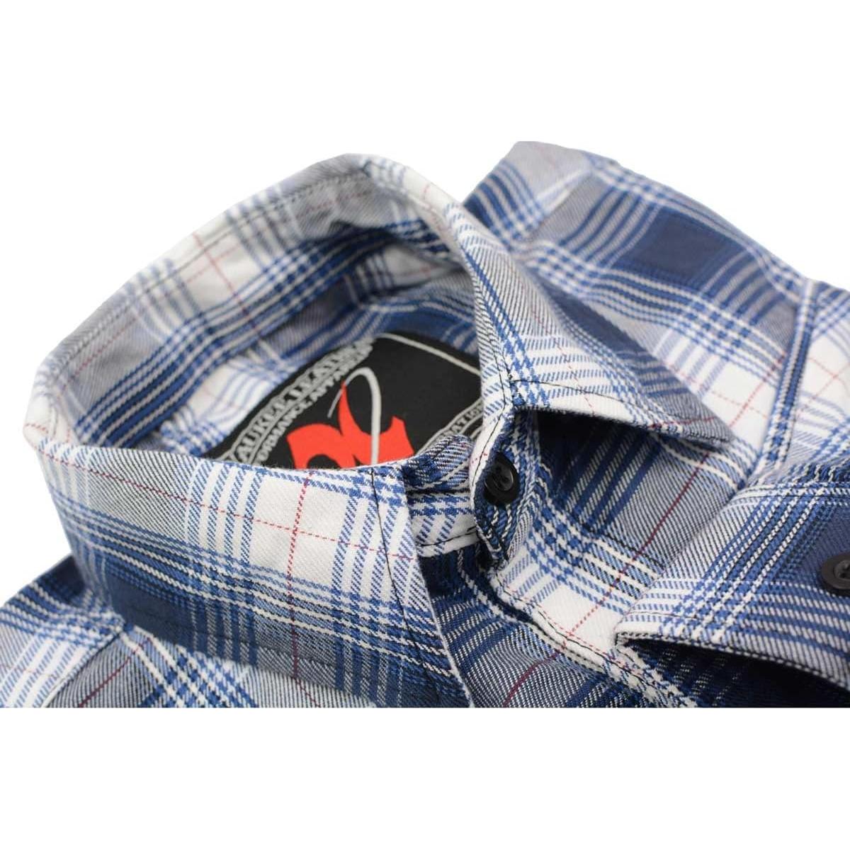 Camisa de Franela a Cuadros Hombre Milwaukee Leather XL